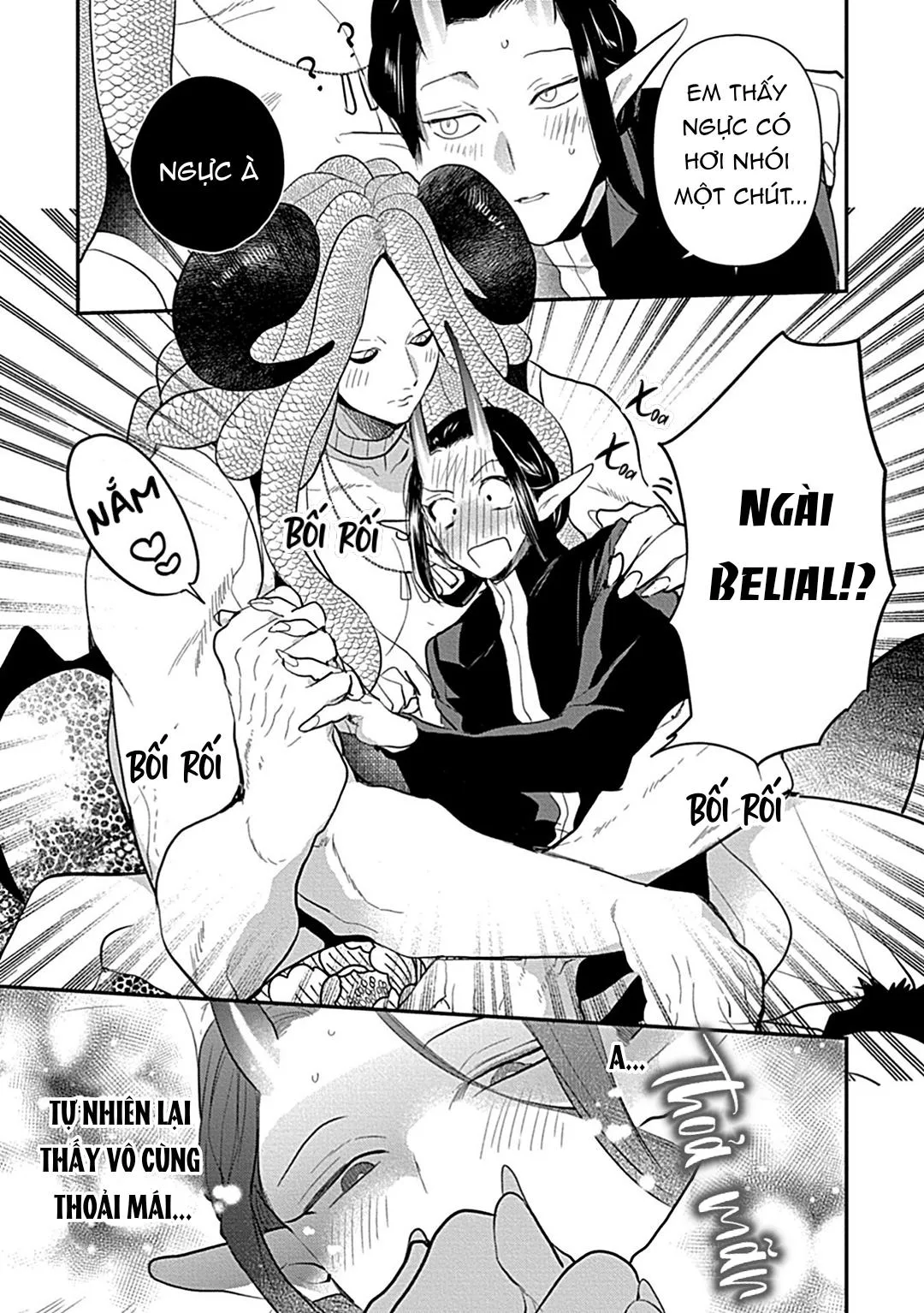 Có lẽ tôi sẽ chết đói nếu không được hắn ôm ấp~ Kế hoạch trao lại vương quyền của một Incubus~ Chapter 7 Trang 18