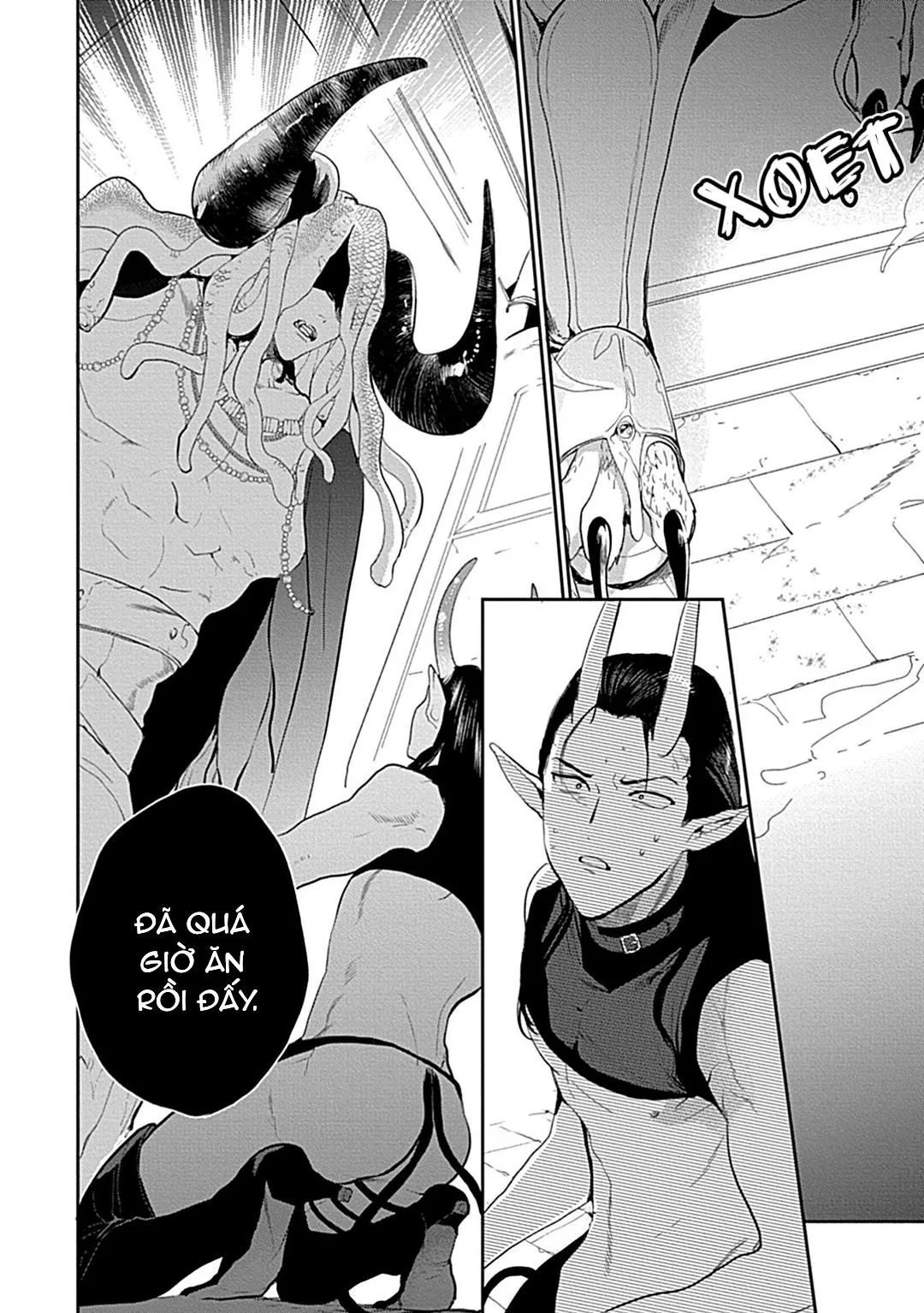 Có lẽ tôi sẽ chết đói nếu không được hắn ôm ấp~ Kế hoạch trao lại vương quyền của một Incubus~ Chapter 1 Trang 26