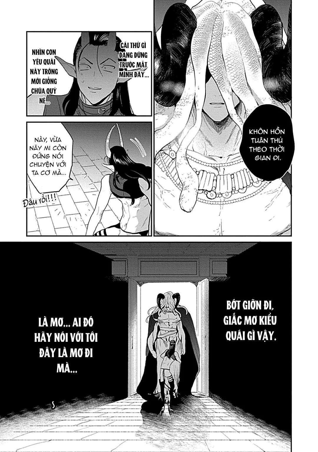 Có lẽ tôi sẽ chết đói nếu không được hắn ôm ấp~ Kế hoạch trao lại vương quyền của một Incubus~ Chapter 1 Trang 27