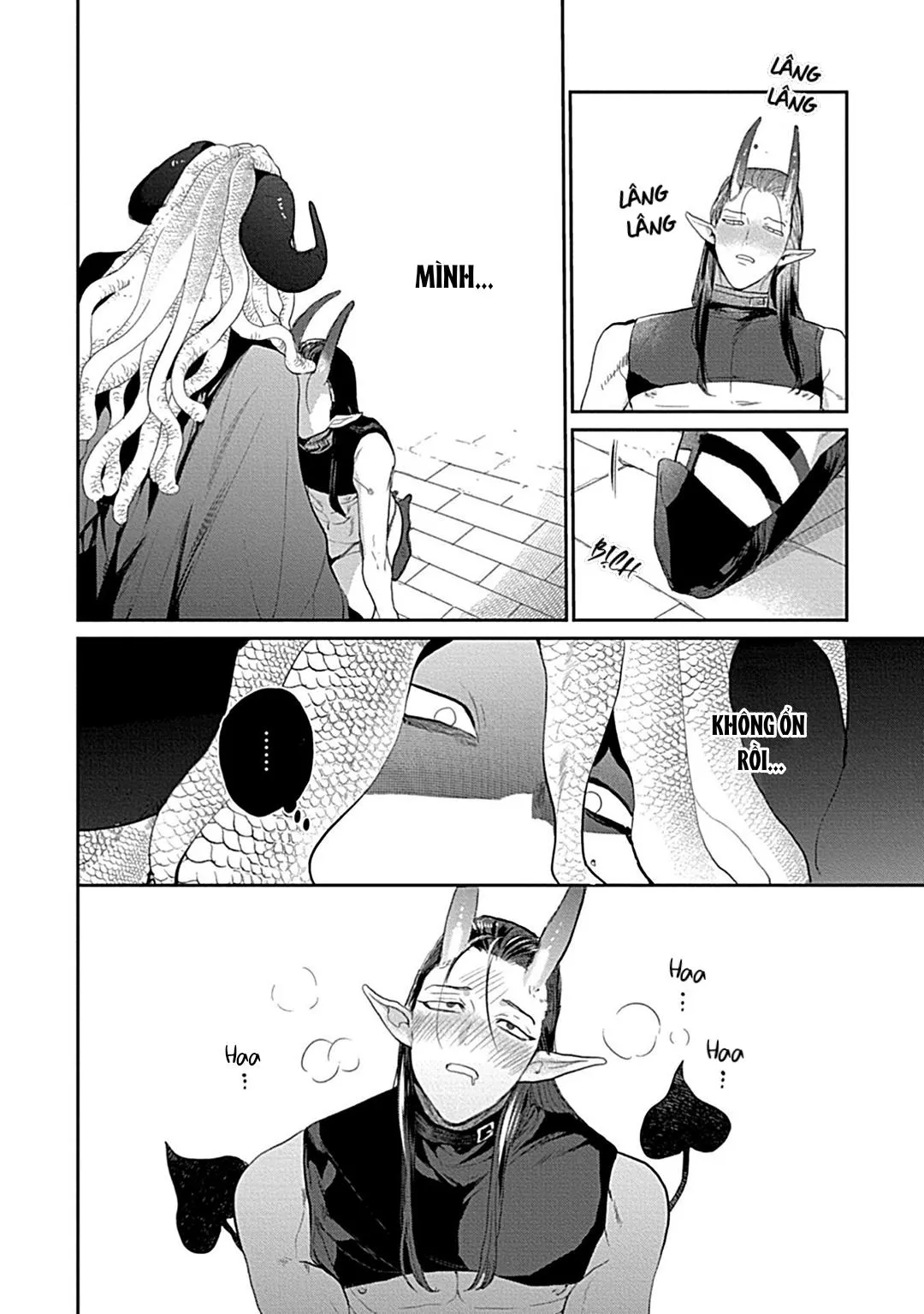 Có lẽ tôi sẽ chết đói nếu không được hắn ôm ấp~ Kế hoạch trao lại vương quyền của một Incubus~ Chapter 1 Trang 30