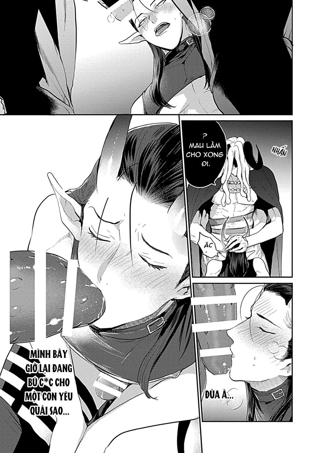 Có lẽ tôi sẽ chết đói nếu không được hắn ôm ấp~ Kế hoạch trao lại vương quyền của một Incubus~ Chapter 1 Trang 31