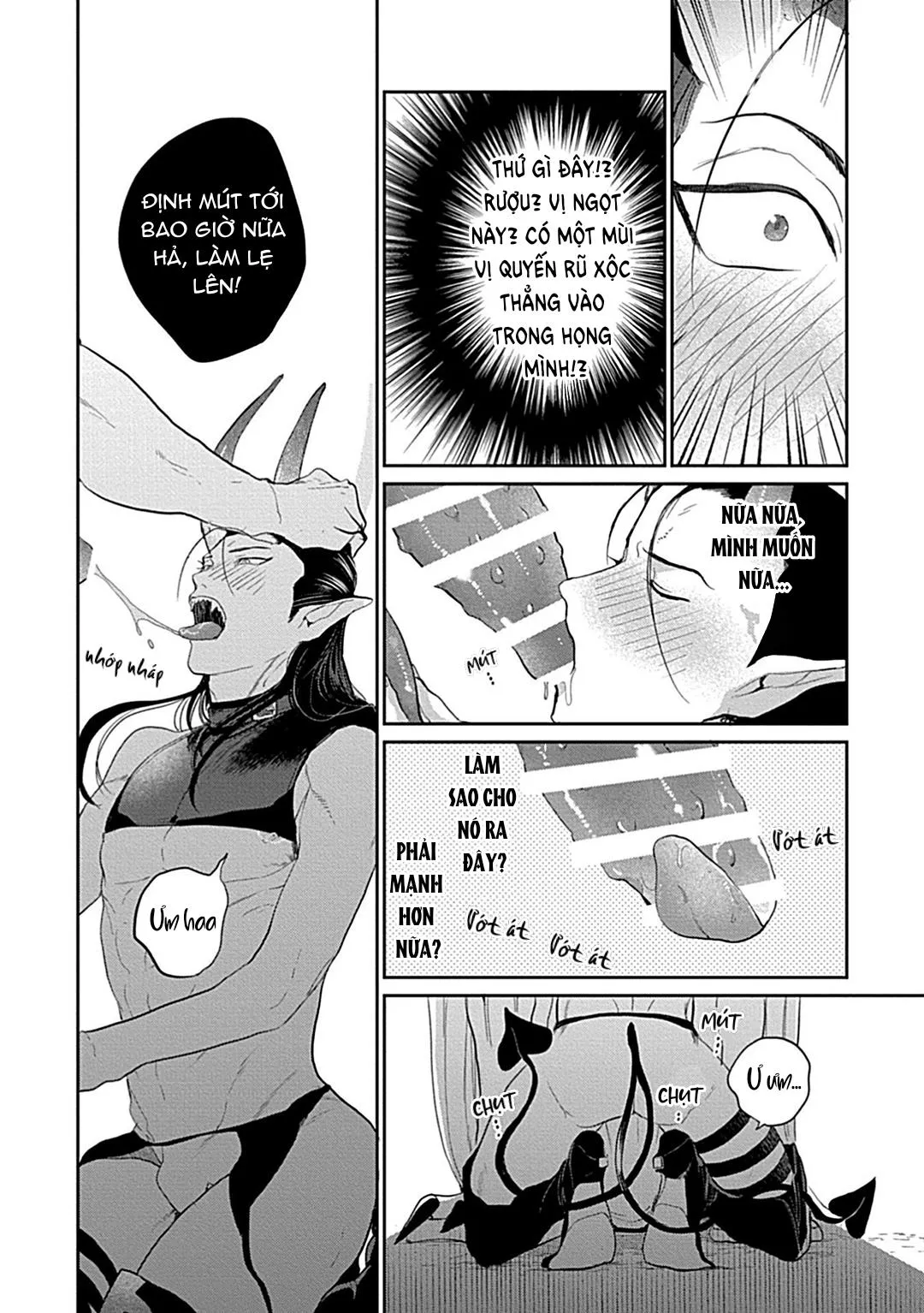 Có lẽ tôi sẽ chết đói nếu không được hắn ôm ấp~ Kế hoạch trao lại vương quyền của một Incubus~ Chapter 1 Trang 32