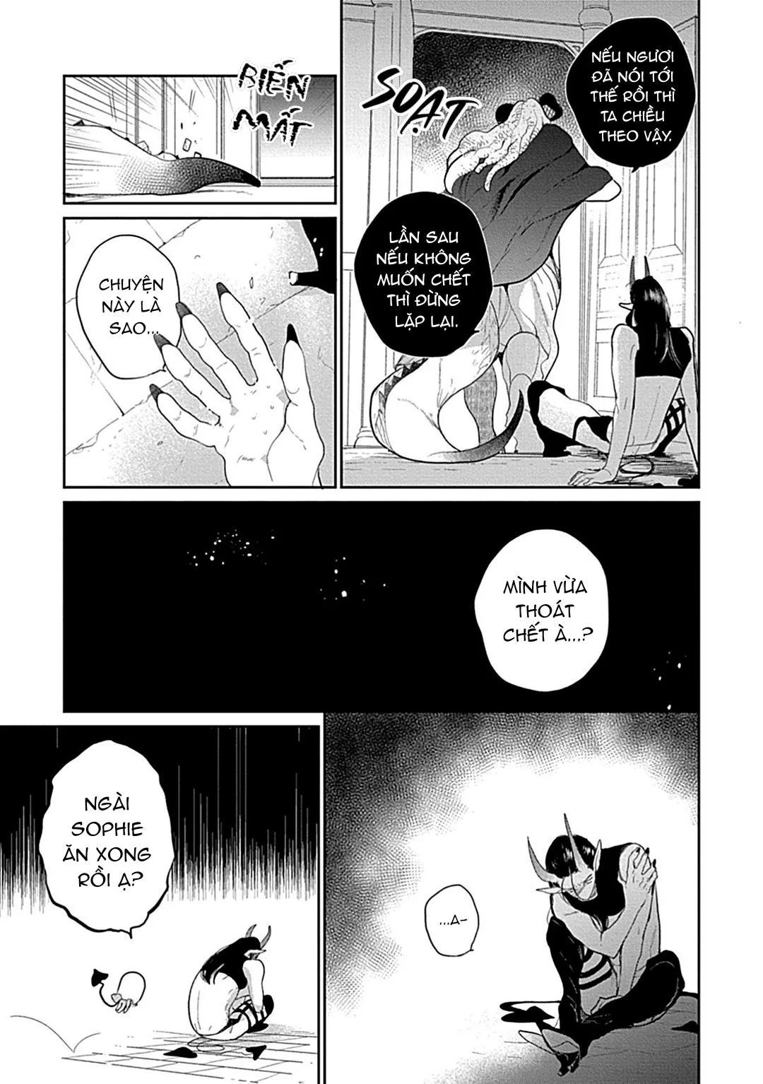 Có lẽ tôi sẽ chết đói nếu không được hắn ôm ấp~ Kế hoạch trao lại vương quyền của một Incubus~ Chapter 1 Trang 37