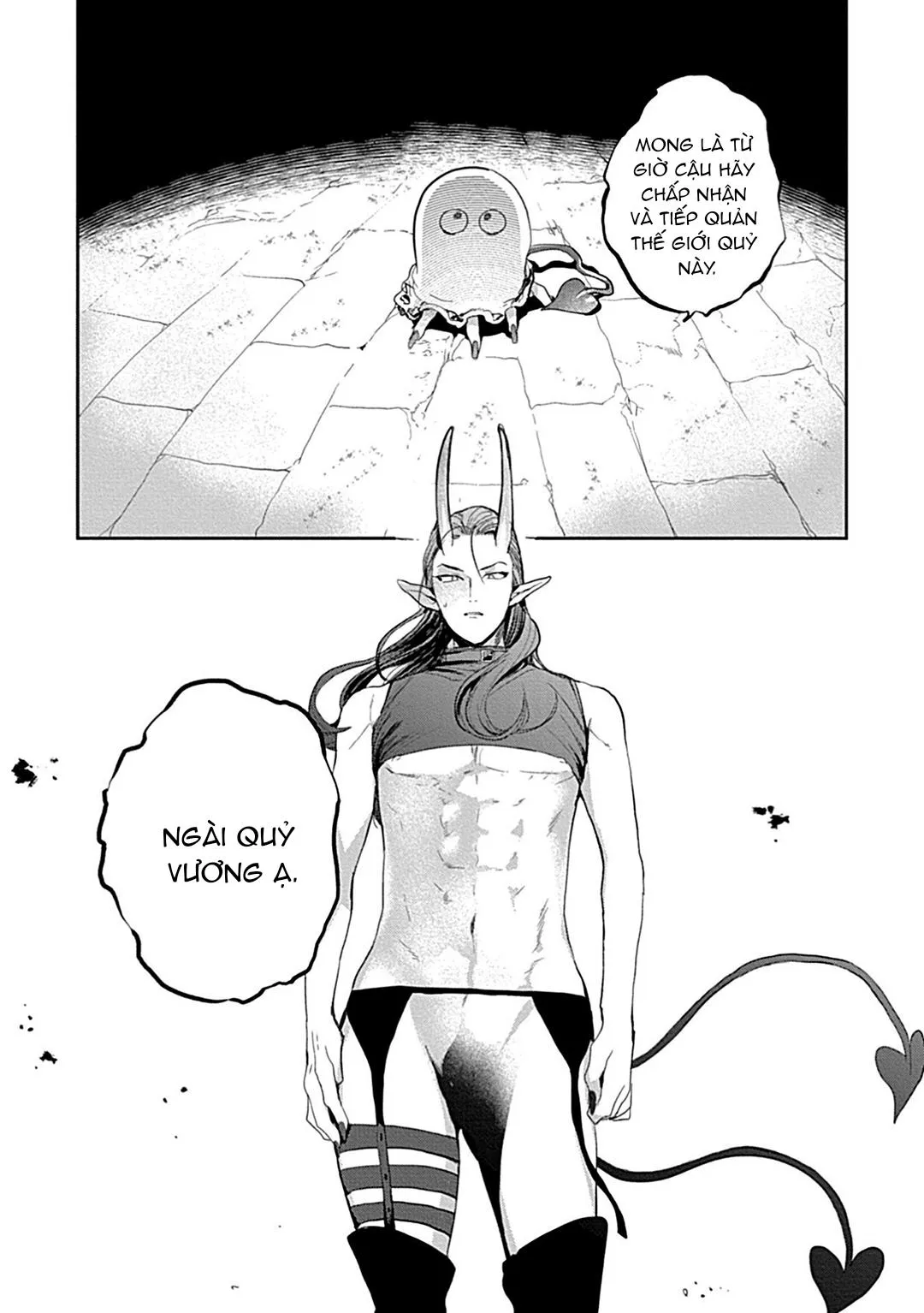 Có lẽ tôi sẽ chết đói nếu không được hắn ôm ấp~ Kế hoạch trao lại vương quyền của một Incubus~ Chapter 1 Trang 41