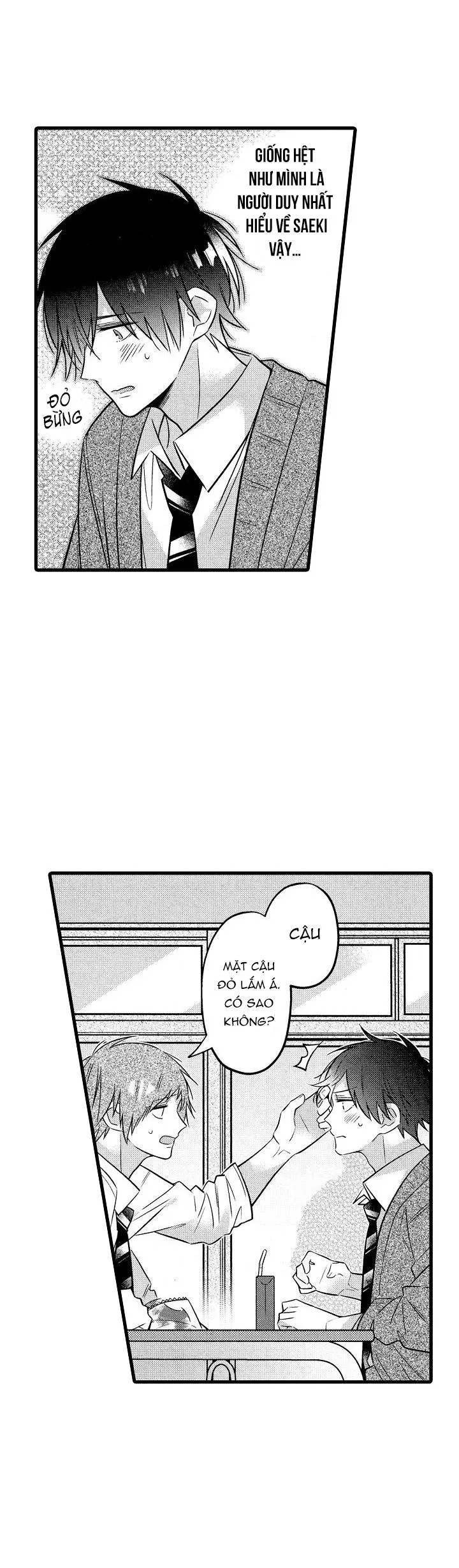 Có Tin Đồn Saeki Muốn Yêu Đương Với Cậu Ta Chapter 15 Trang 12