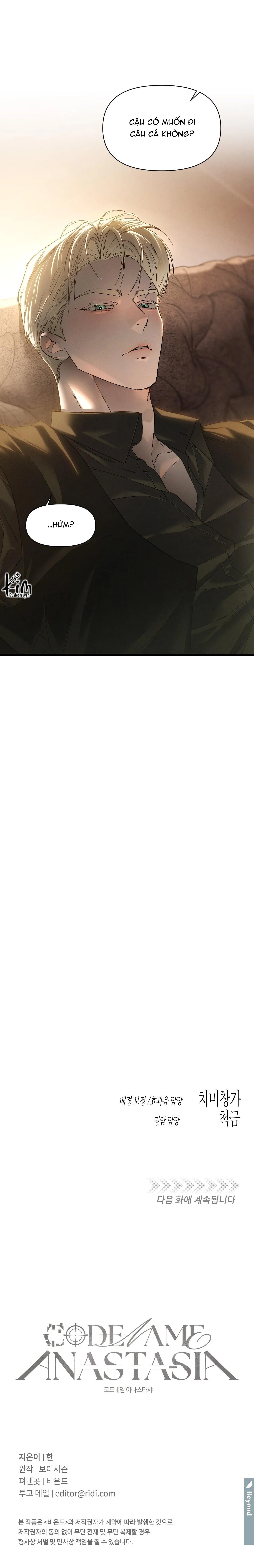 CODENAME ANASTASIA Chapter 58 Trang 8