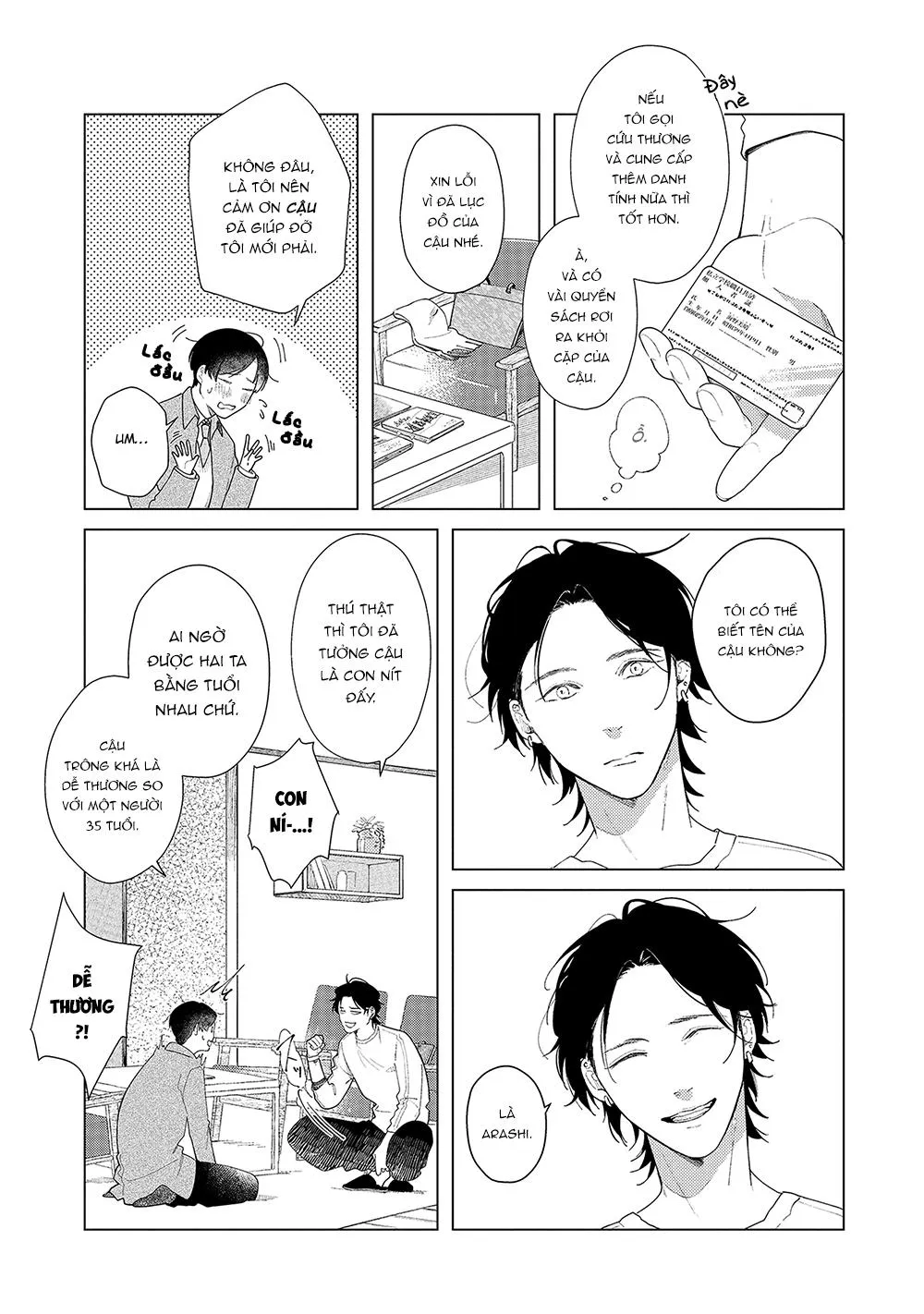 Come To Hand Chapter 1 Trang 8