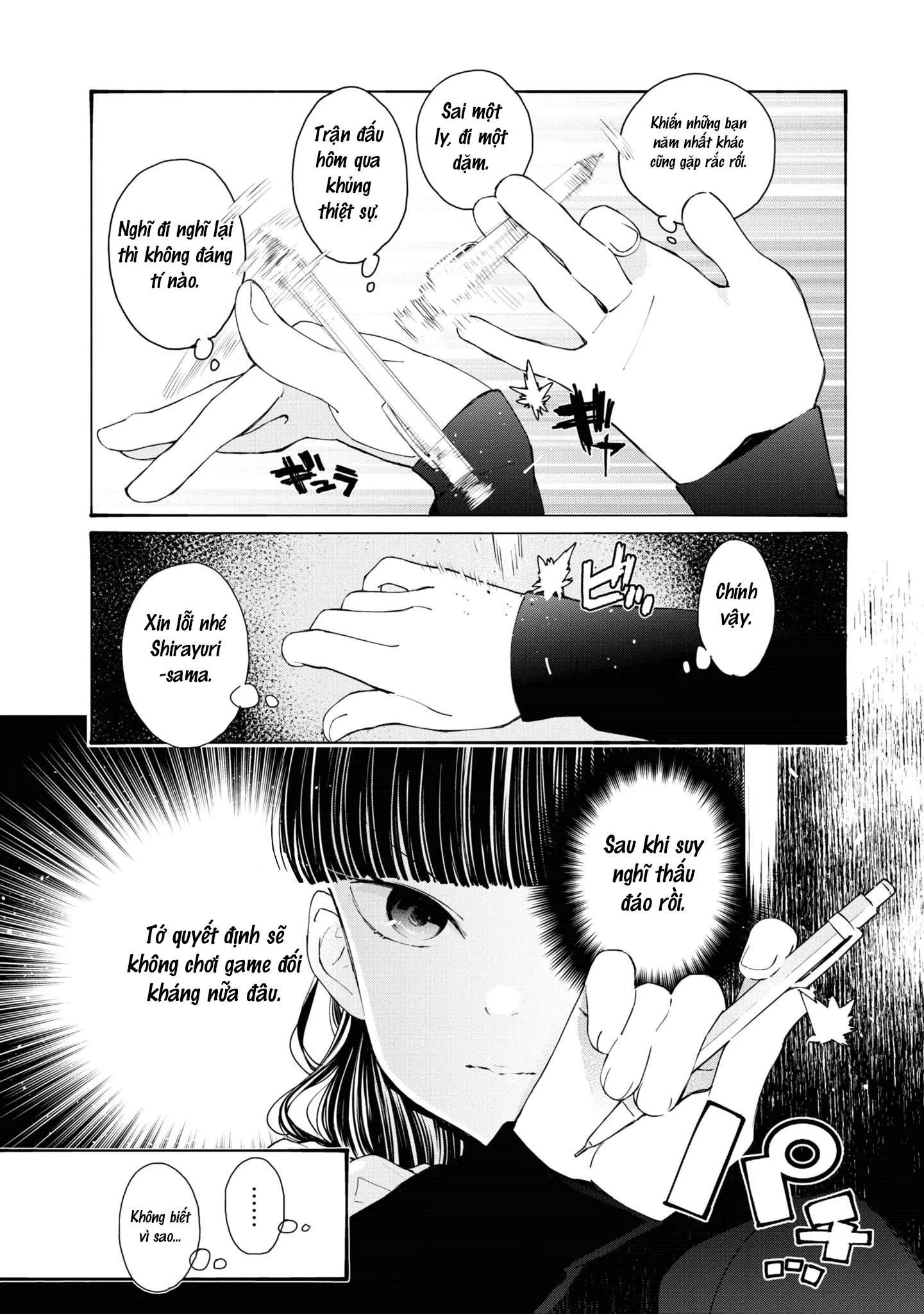 CON GÁI THÌ ĐỪNG CÓ CHƠI GAME ĐỐI KHÁNG! Chapter 2 Trang 33