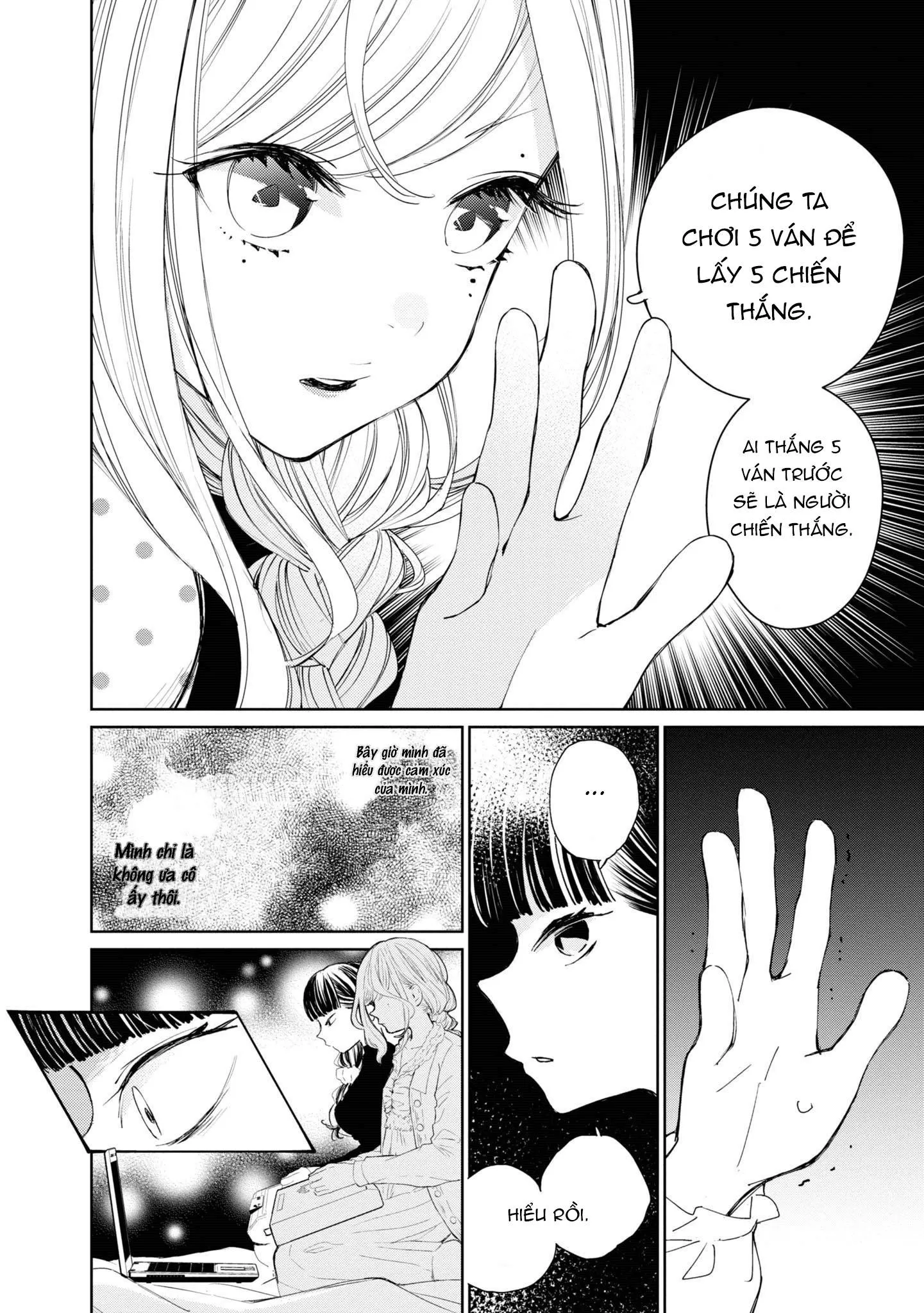 CON GÁI THÌ ĐỪNG CÓ CHƠI GAME ĐỐI KHÁNG! Chapter 3 Trang 5