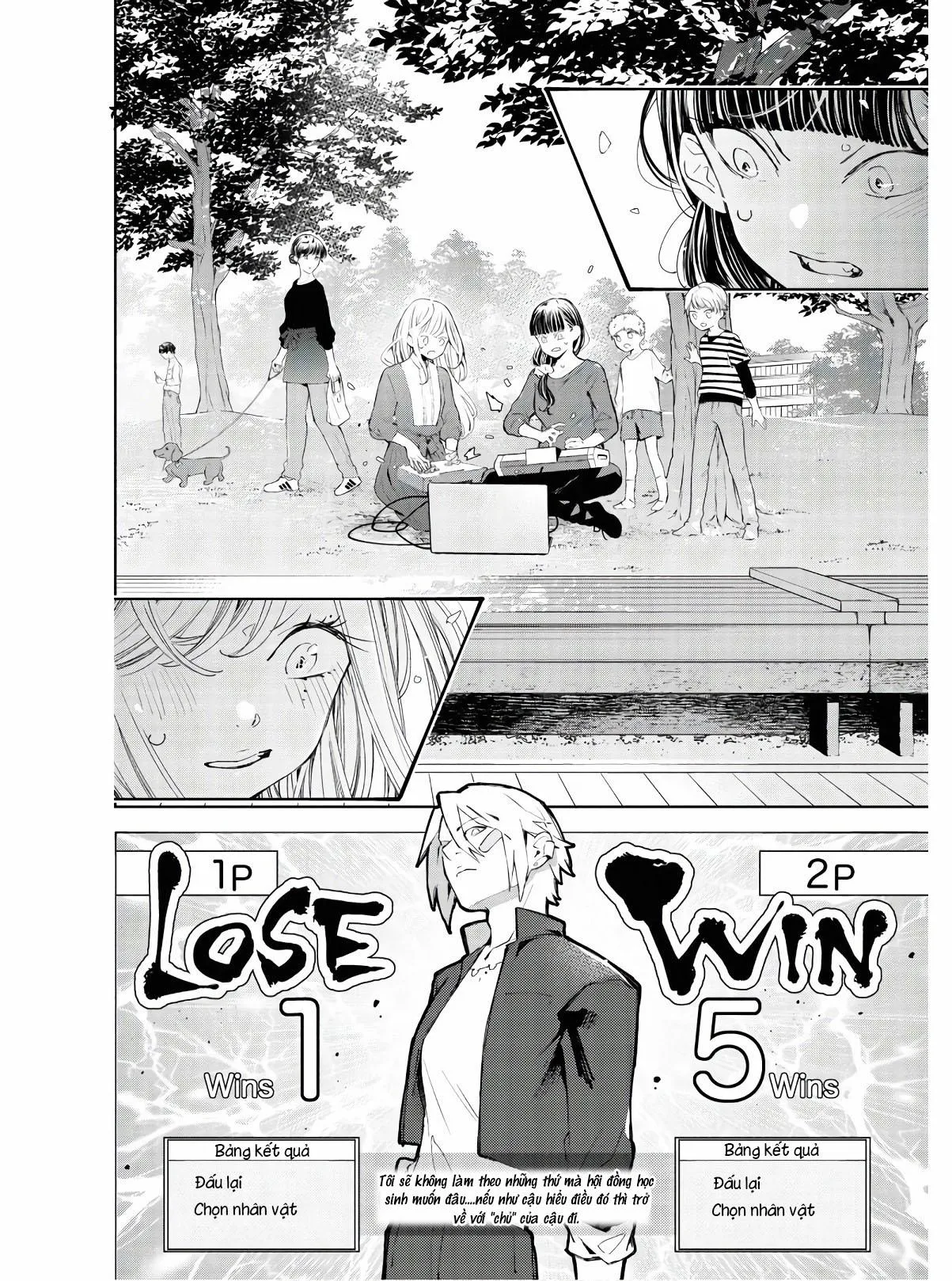 CON GÁI THÌ ĐỪNG CÓ CHƠI GAME ĐỐI KHÁNG! Chapter 4 Trang 27
