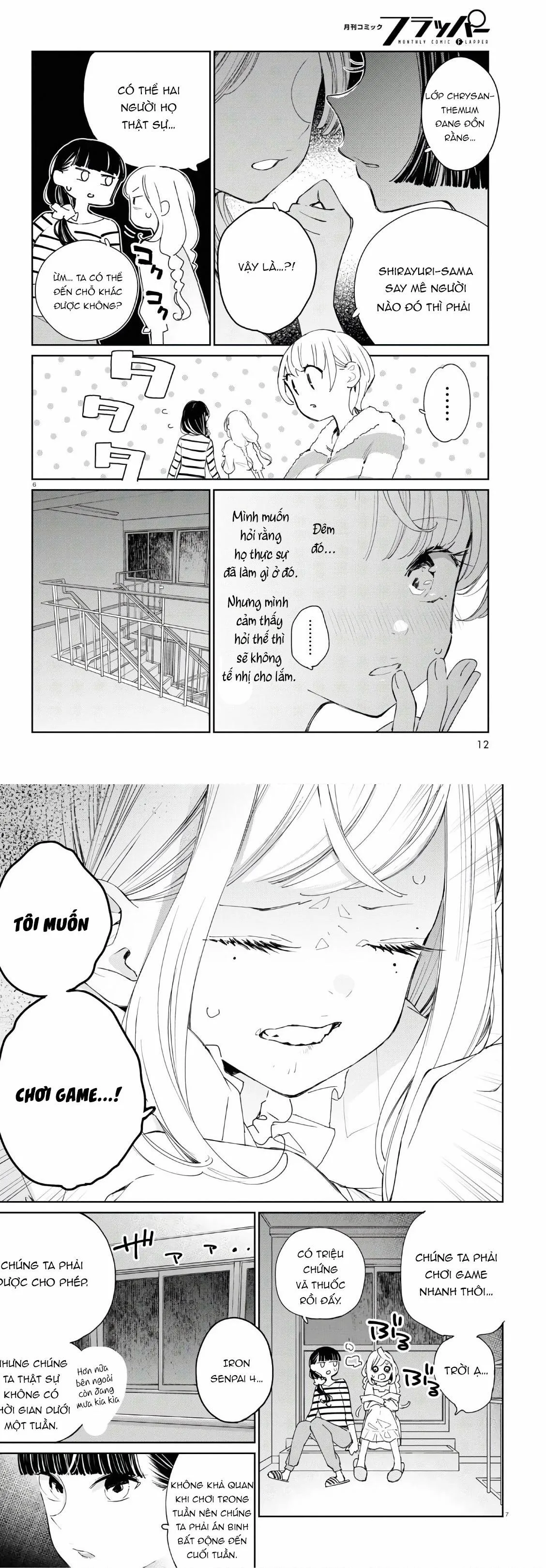 CON GÁI THÌ ĐỪNG CÓ CHƠI GAME ĐỐI KHÁNG! Chapter 5 Trang 6