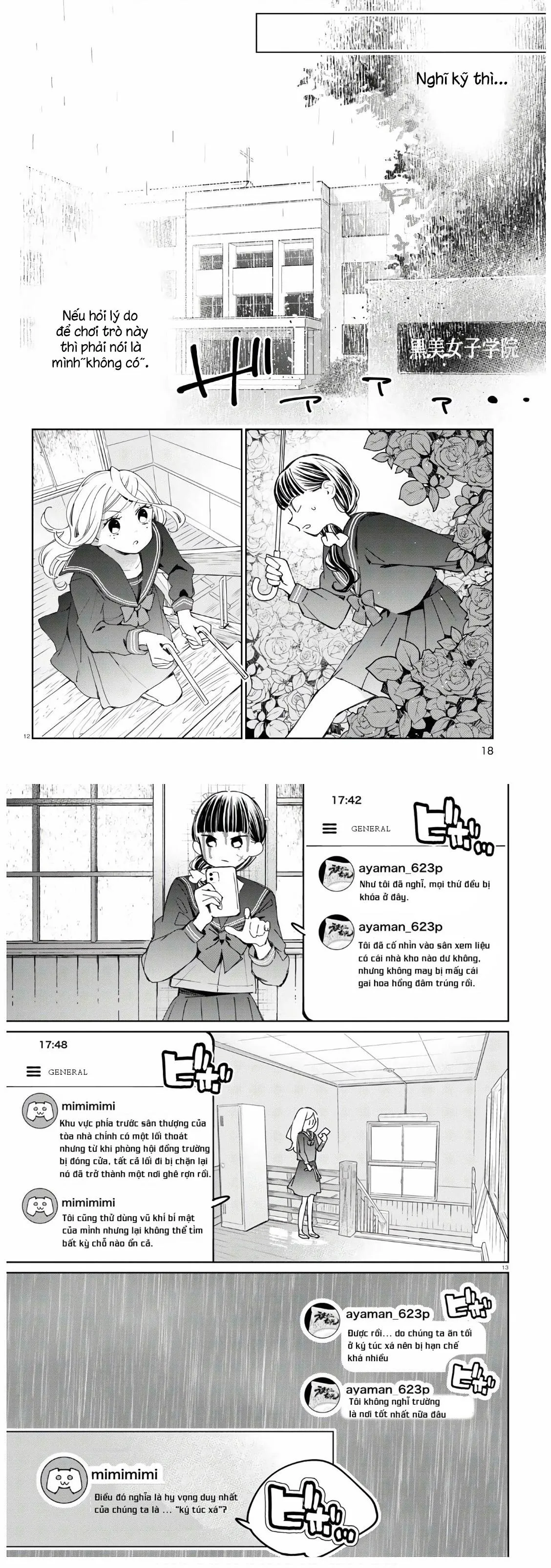 CON GÁI THÌ ĐỪNG CÓ CHƠI GAME ĐỐI KHÁNG! Chapter 5 Trang 9