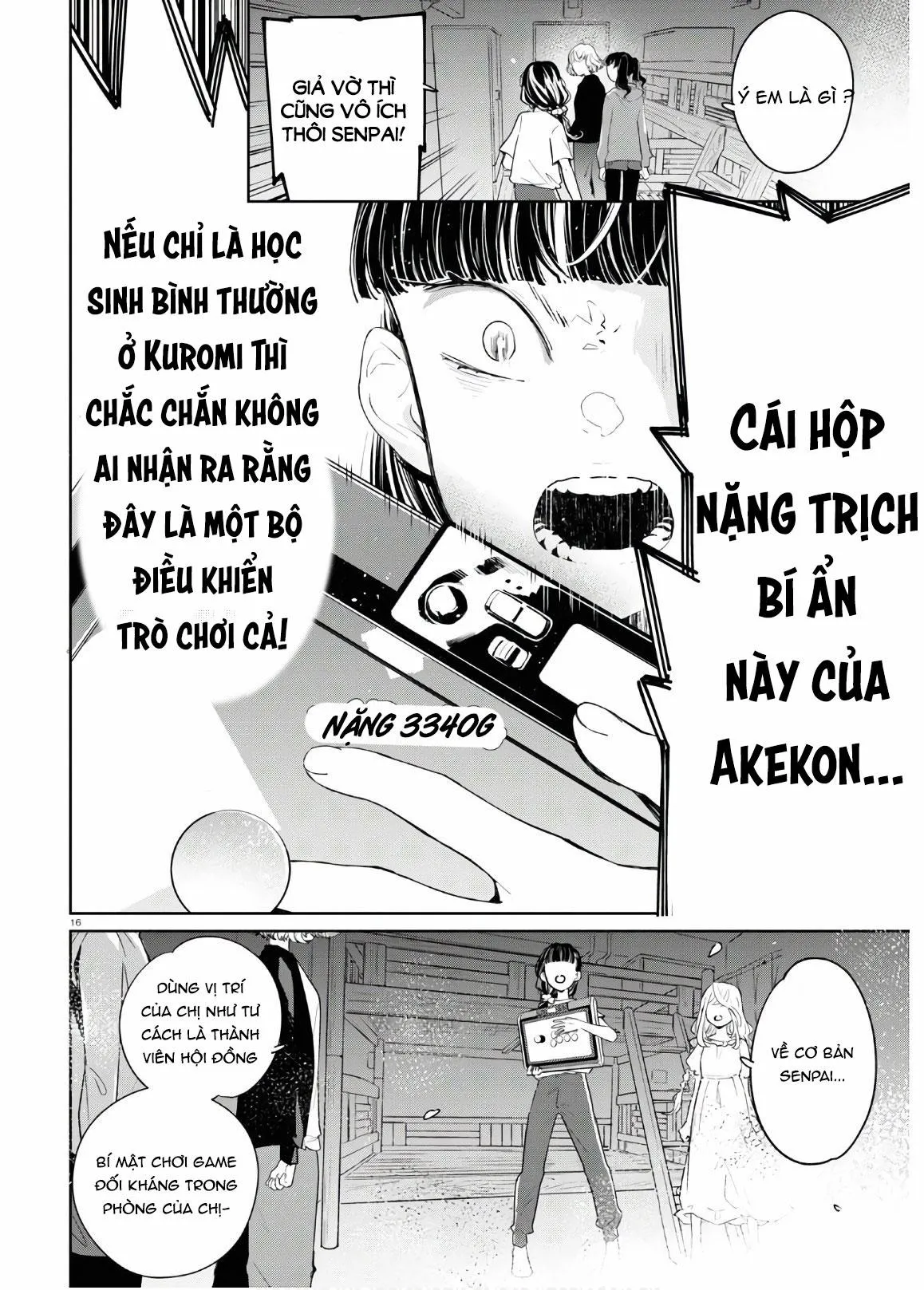 CON GÁI THÌ ĐỪNG CÓ CHƠI GAME ĐỐI KHÁNG! Chapter 6 Trang 15