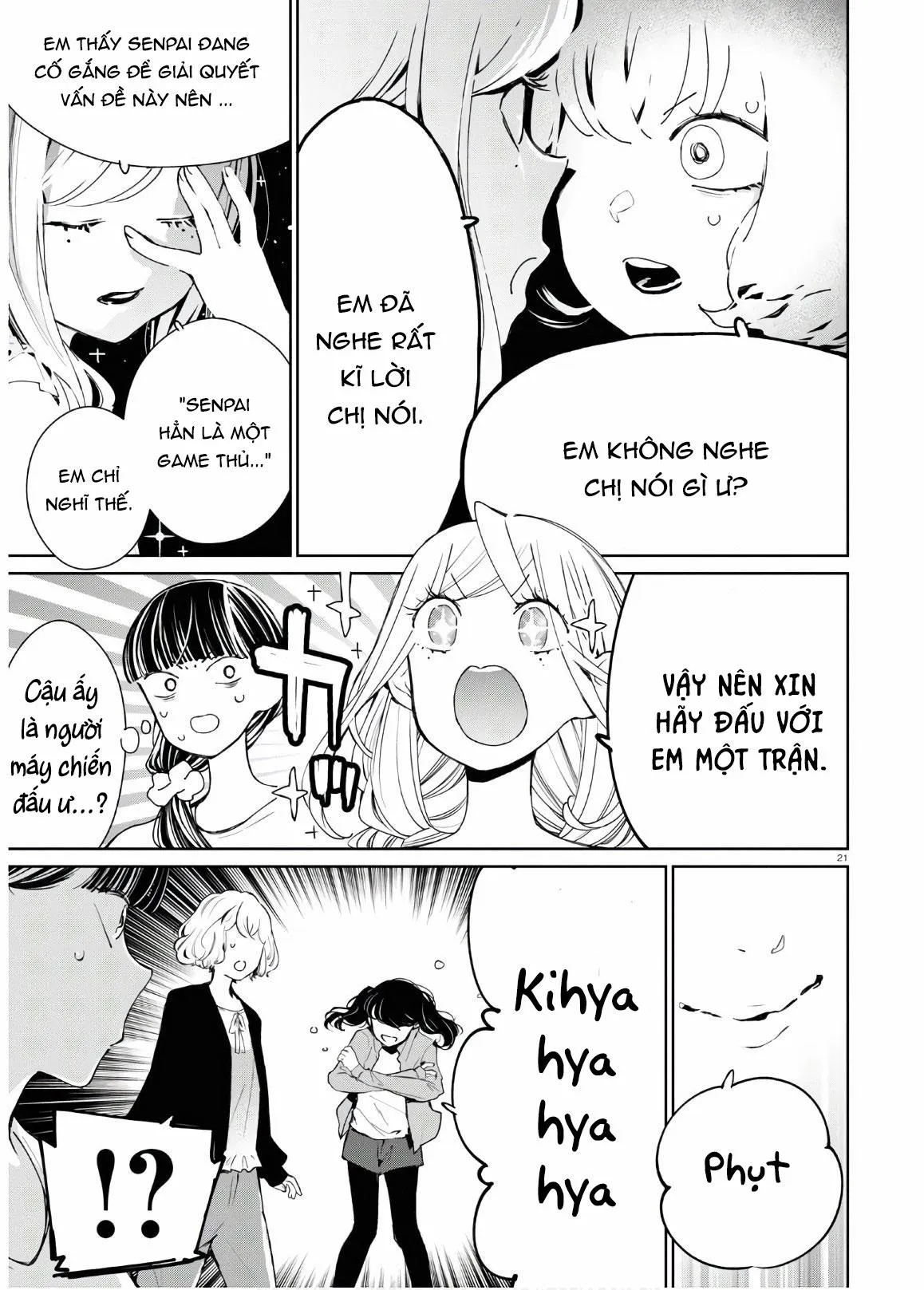 CON GÁI THÌ ĐỪNG CÓ CHƠI GAME ĐỐI KHÁNG! Chapter 6 Trang 20
