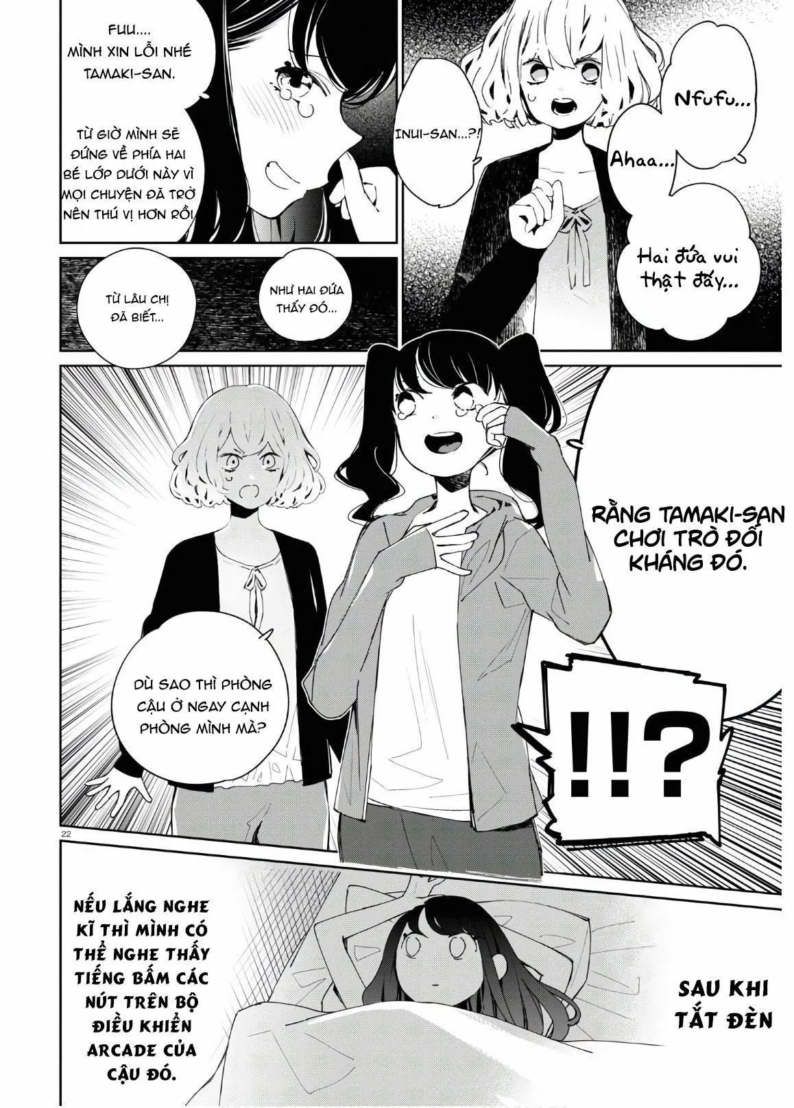 CON GÁI THÌ ĐỪNG CÓ CHƠI GAME ĐỐI KHÁNG! Chapter 6 Trang 21