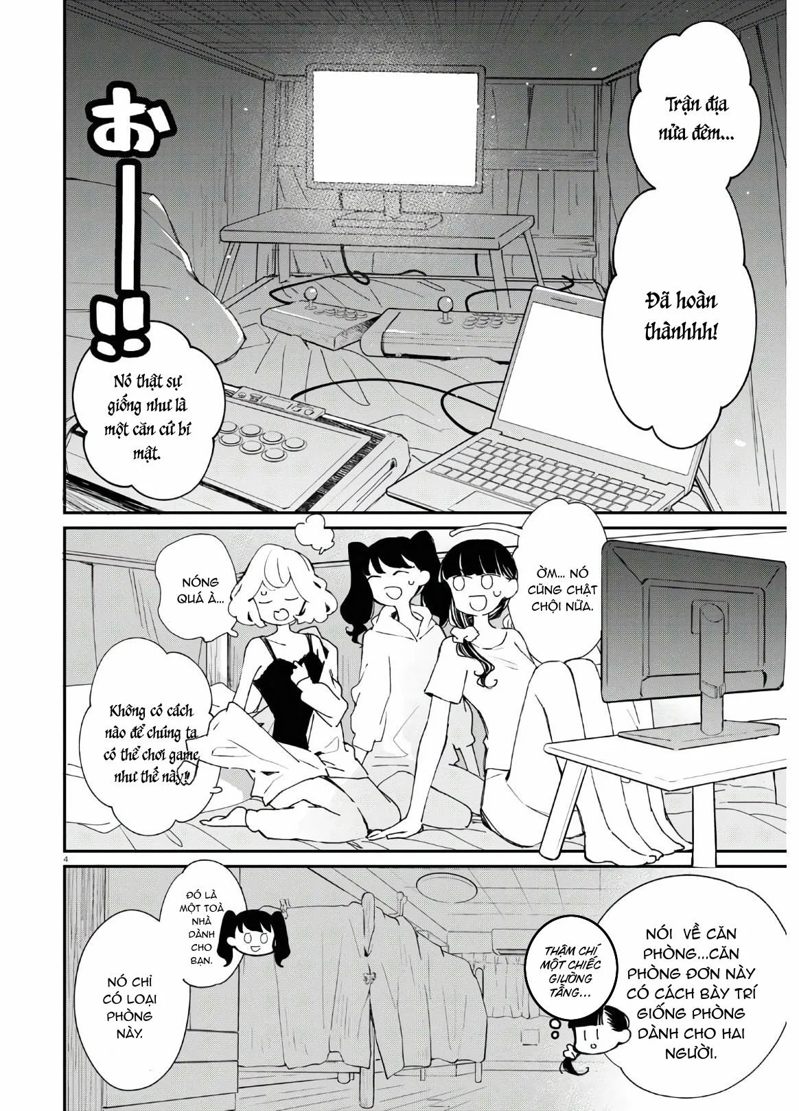 CON GÁI THÌ ĐỪNG CÓ CHƠI GAME ĐỐI KHÁNG! Chapter 7 Trang 4