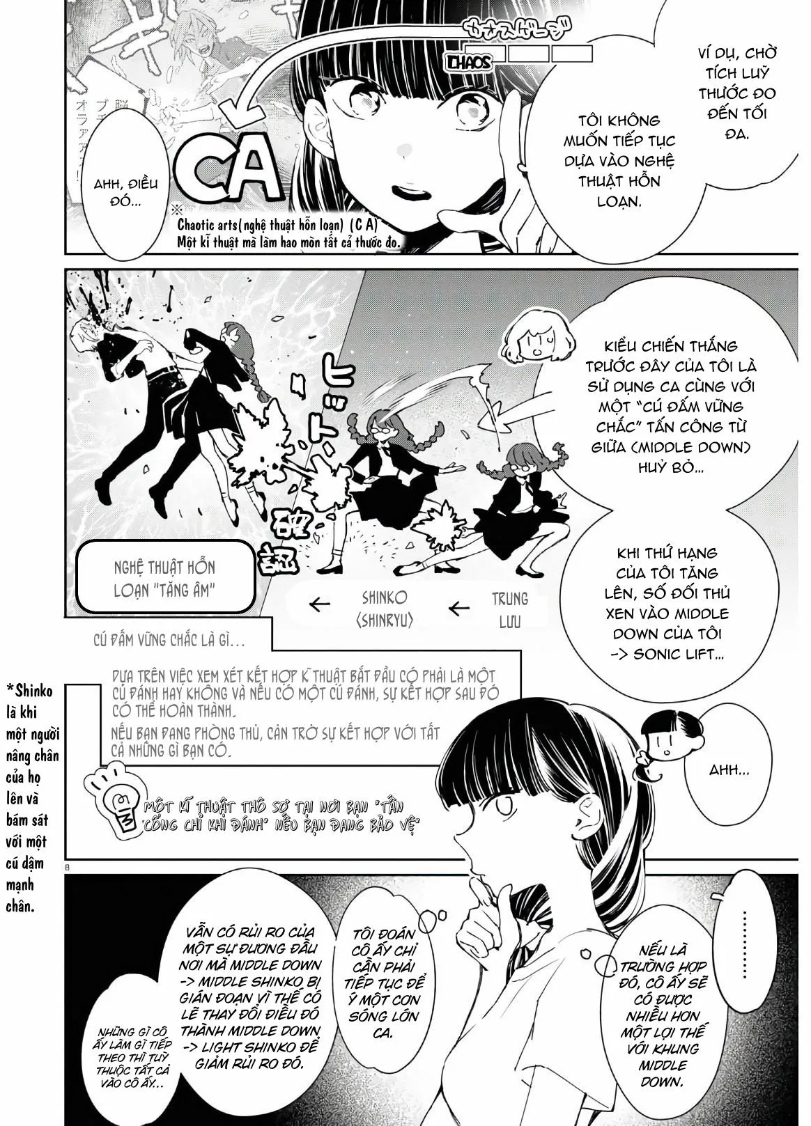 CON GÁI THÌ ĐỪNG CÓ CHƠI GAME ĐỐI KHÁNG! Chapter 7 Trang 8