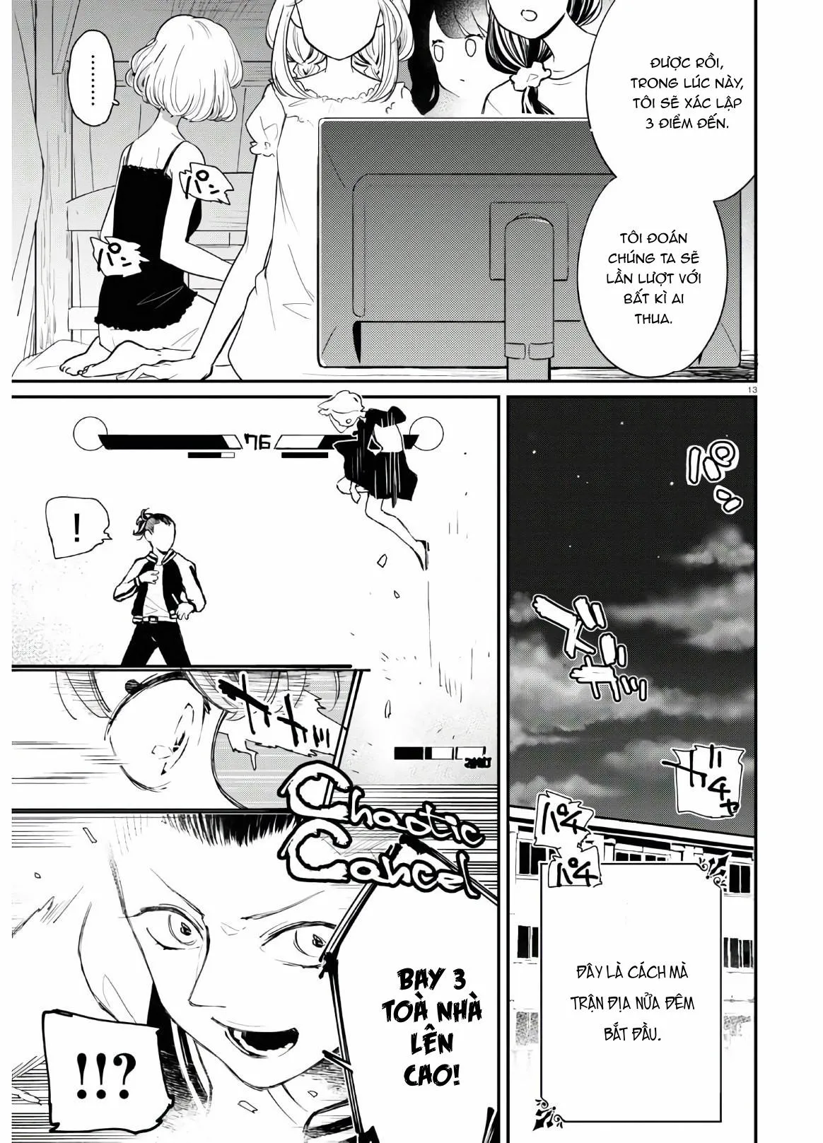 CON GÁI THÌ ĐỪNG CÓ CHƠI GAME ĐỐI KHÁNG! Chapter 7 Trang 12