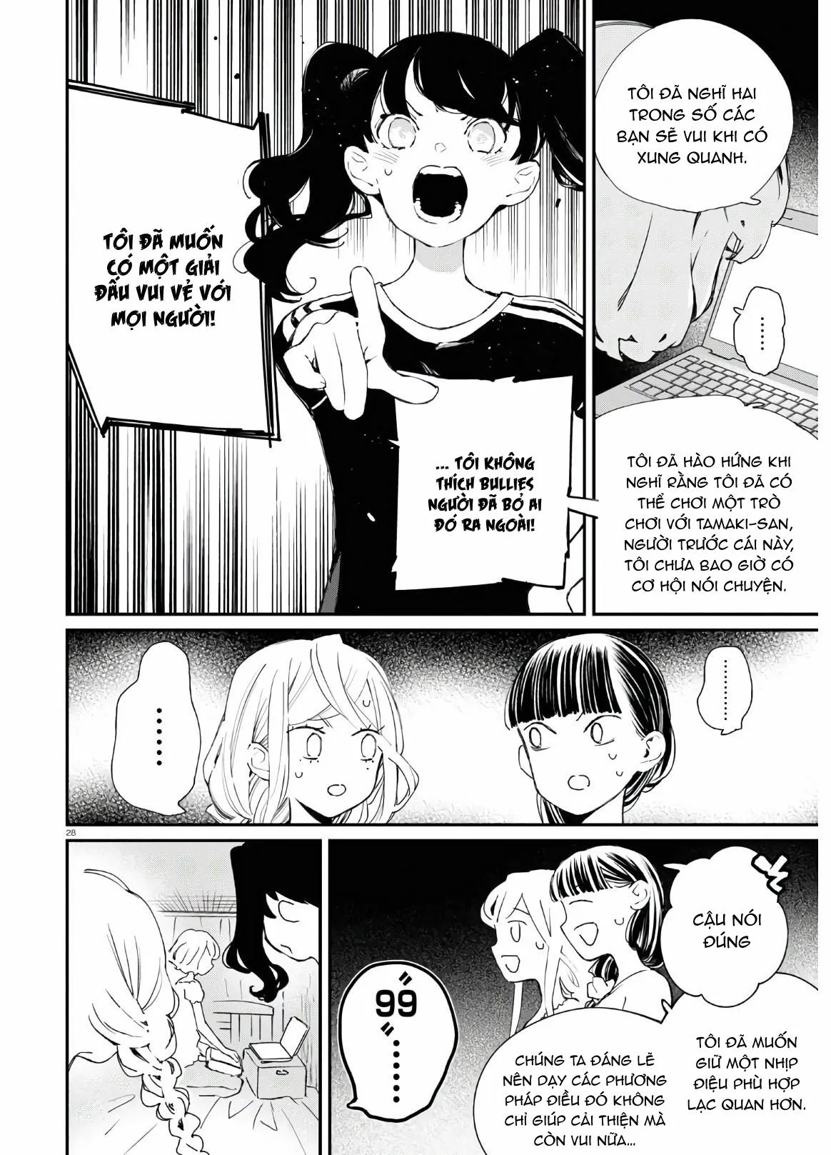 CON GÁI THÌ ĐỪNG CÓ CHƠI GAME ĐỐI KHÁNG! Chapter 7 Trang 27