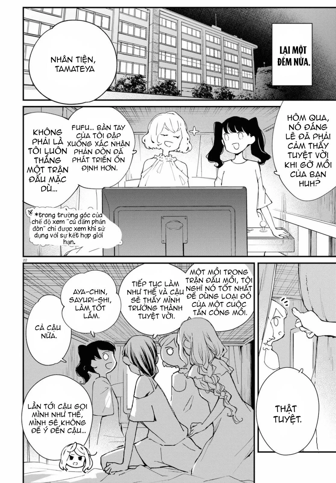 CON GÁI THÌ ĐỪNG CÓ CHƠI GAME ĐỐI KHÁNG! Chapter 8 Trang 23