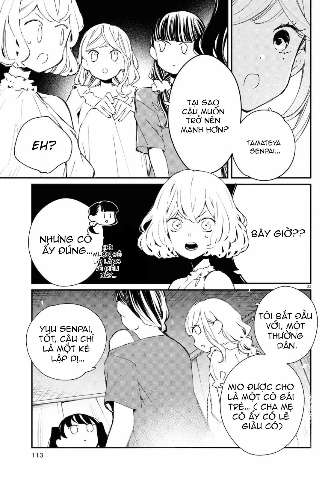 CON GÁI THÌ ĐỪNG CÓ CHƠI GAME ĐỐI KHÁNG! Chapter 8 Trang 24