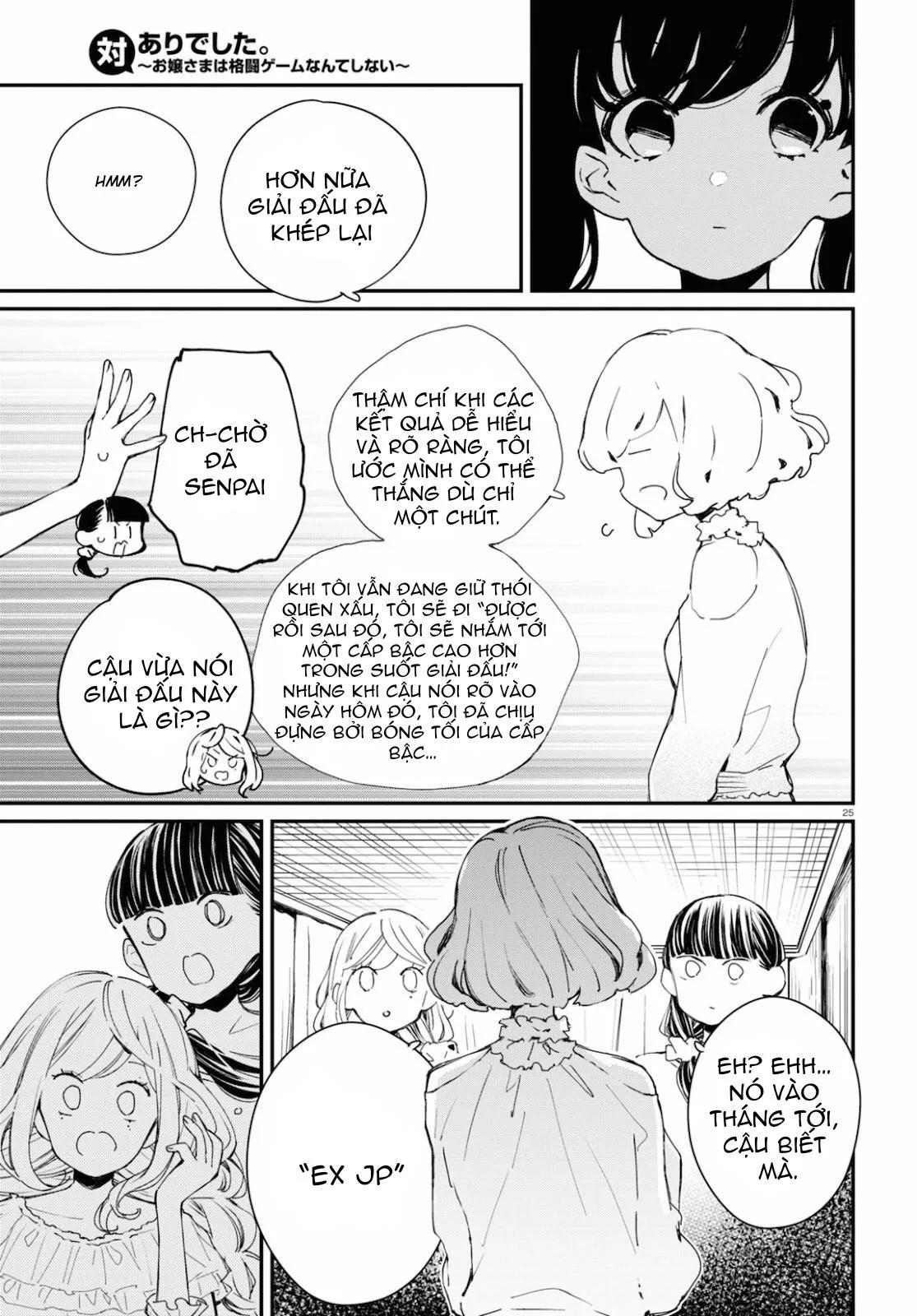 CON GÁI THÌ ĐỪNG CÓ CHƠI GAME ĐỐI KHÁNG! Chapter 8 Trang 26
