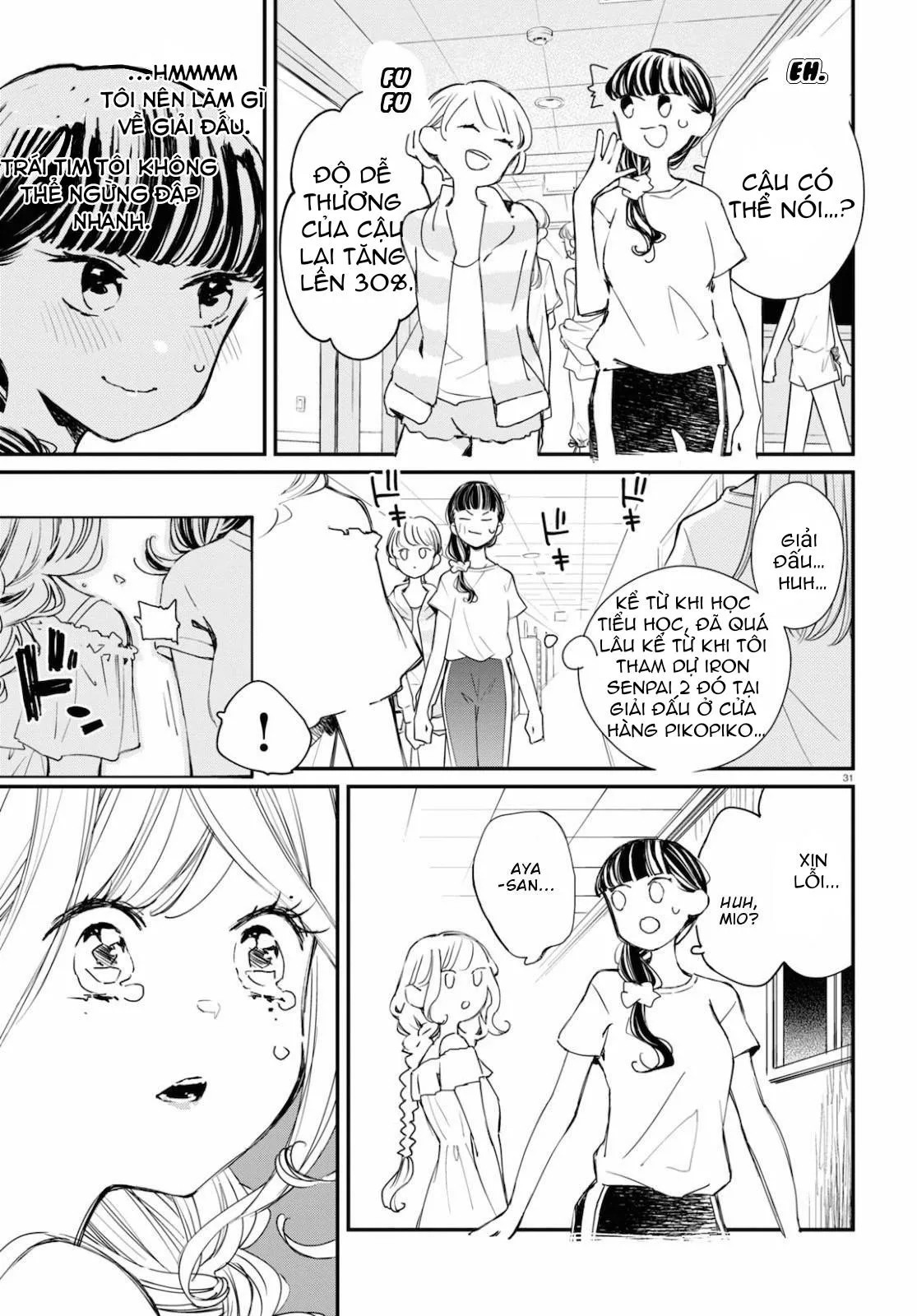 CON GÁI THÌ ĐỪNG CÓ CHƠI GAME ĐỐI KHÁNG! Chapter 8 Trang 32