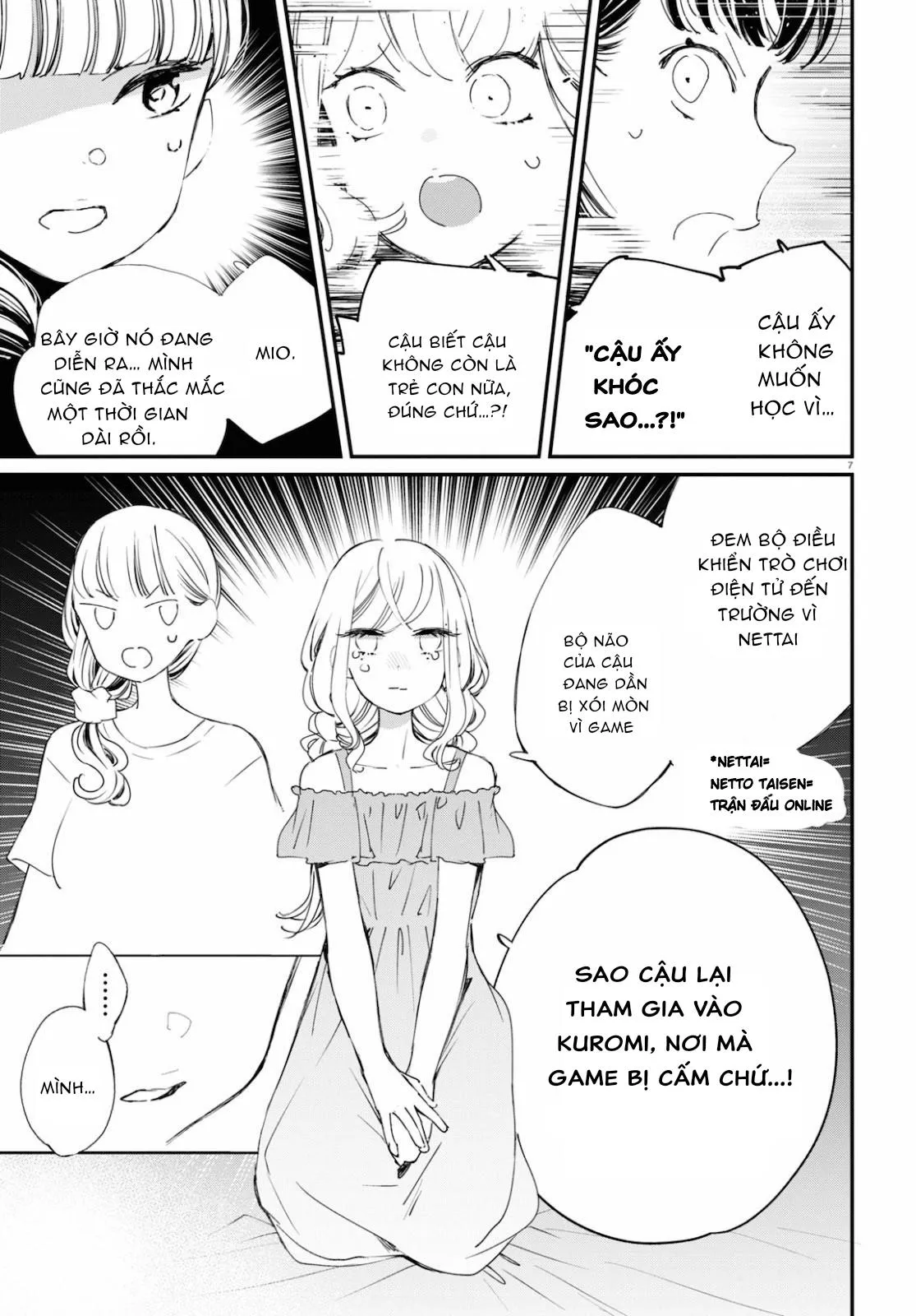 CON GÁI THÌ ĐỪNG CÓ CHƠI GAME ĐỐI KHÁNG! Chapter 9 Trang 8