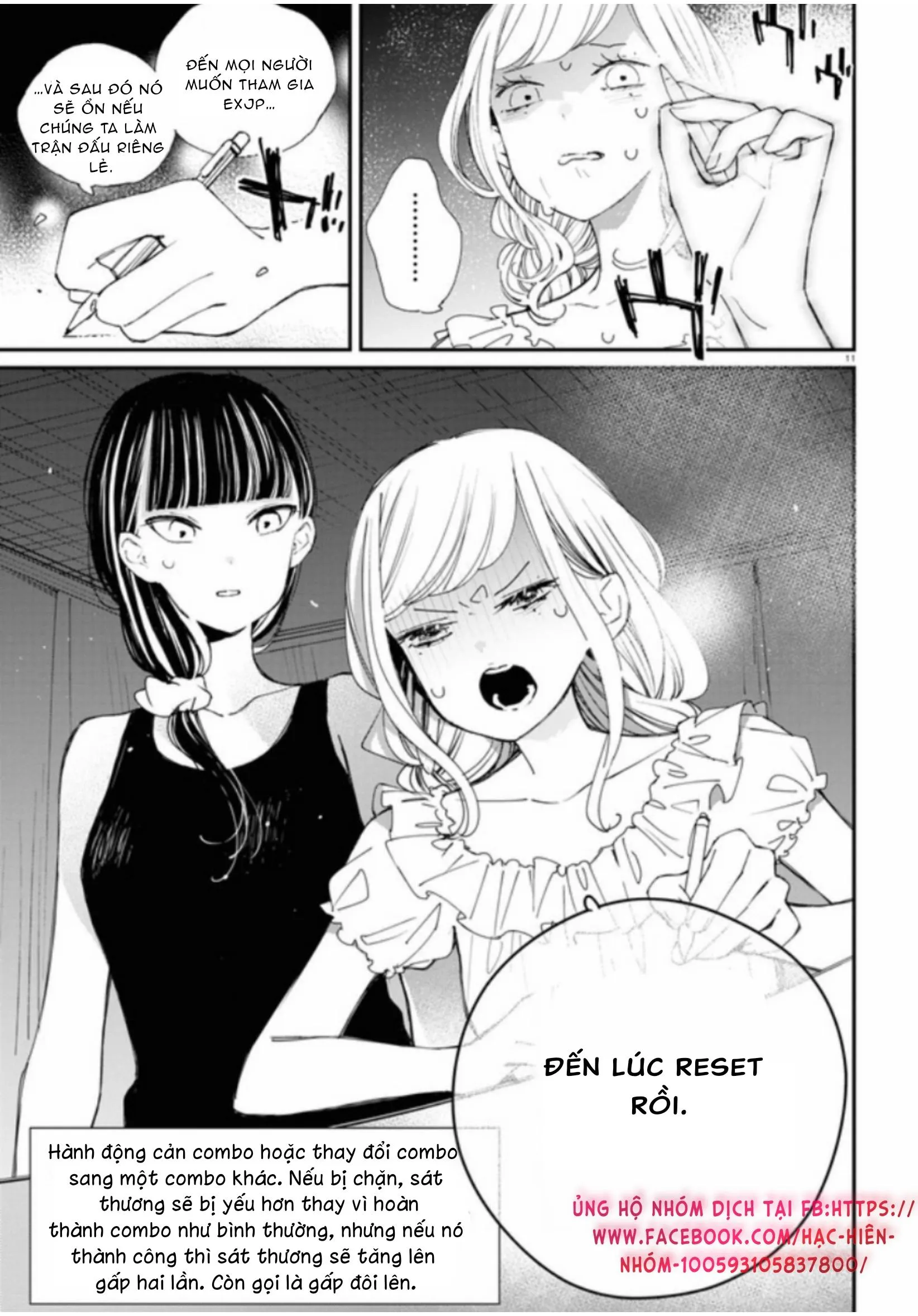 CON GÁI THÌ ĐỪNG CÓ CHƠI GAME ĐỐI KHÁNG! Chapter 10 Trang 16