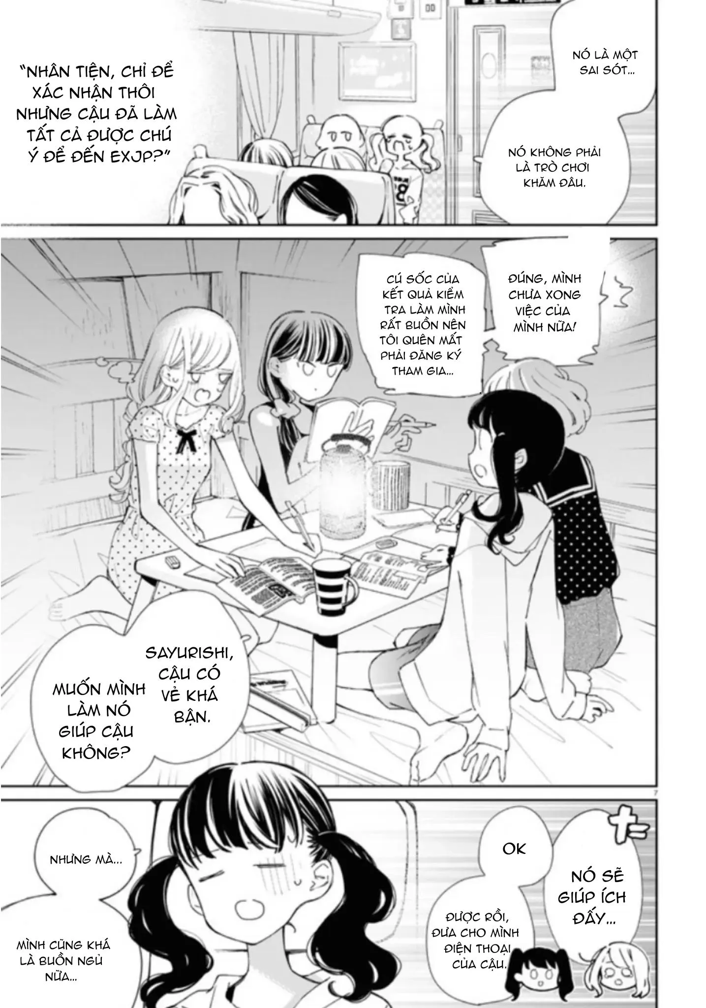 CON GÁI THÌ ĐỪNG CÓ CHƠI GAME ĐỐI KHÁNG! Chapter 11 Trang 8