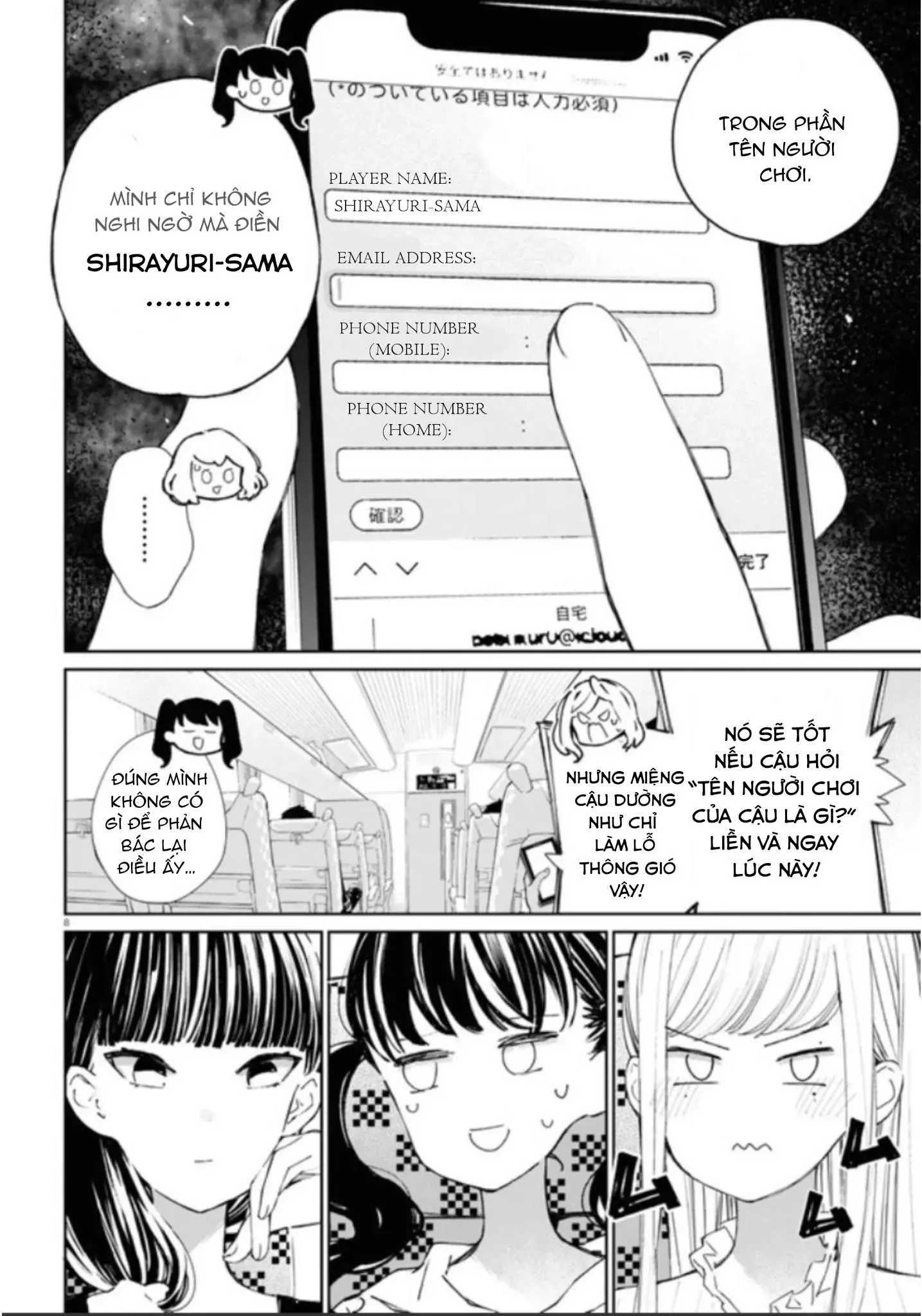 CON GÁI THÌ ĐỪNG CÓ CHƠI GAME ĐỐI KHÁNG! Chapter 11 Trang 9