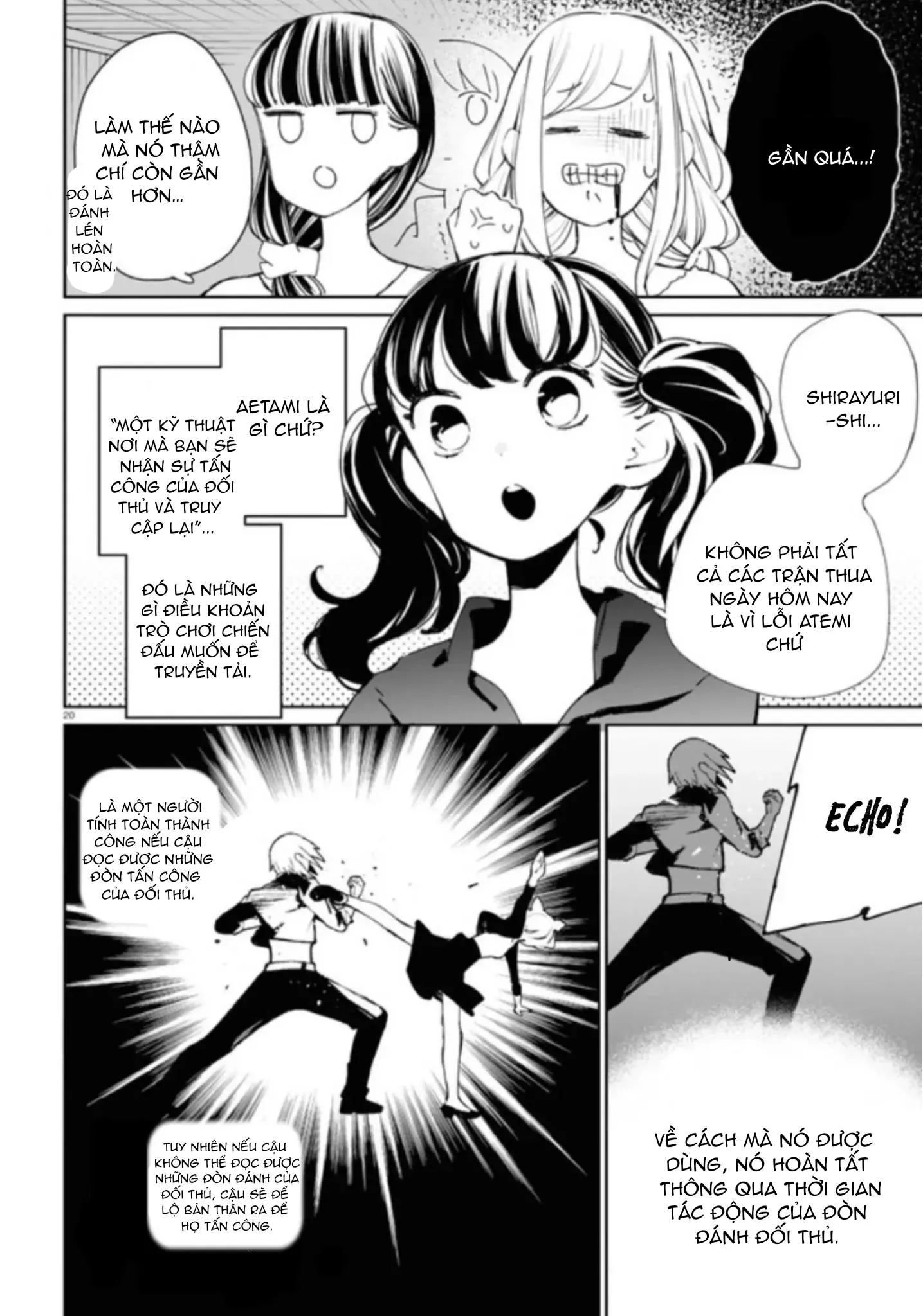 CON GÁI THÌ ĐỪNG CÓ CHƠI GAME ĐỐI KHÁNG! Chapter 11 Trang 20