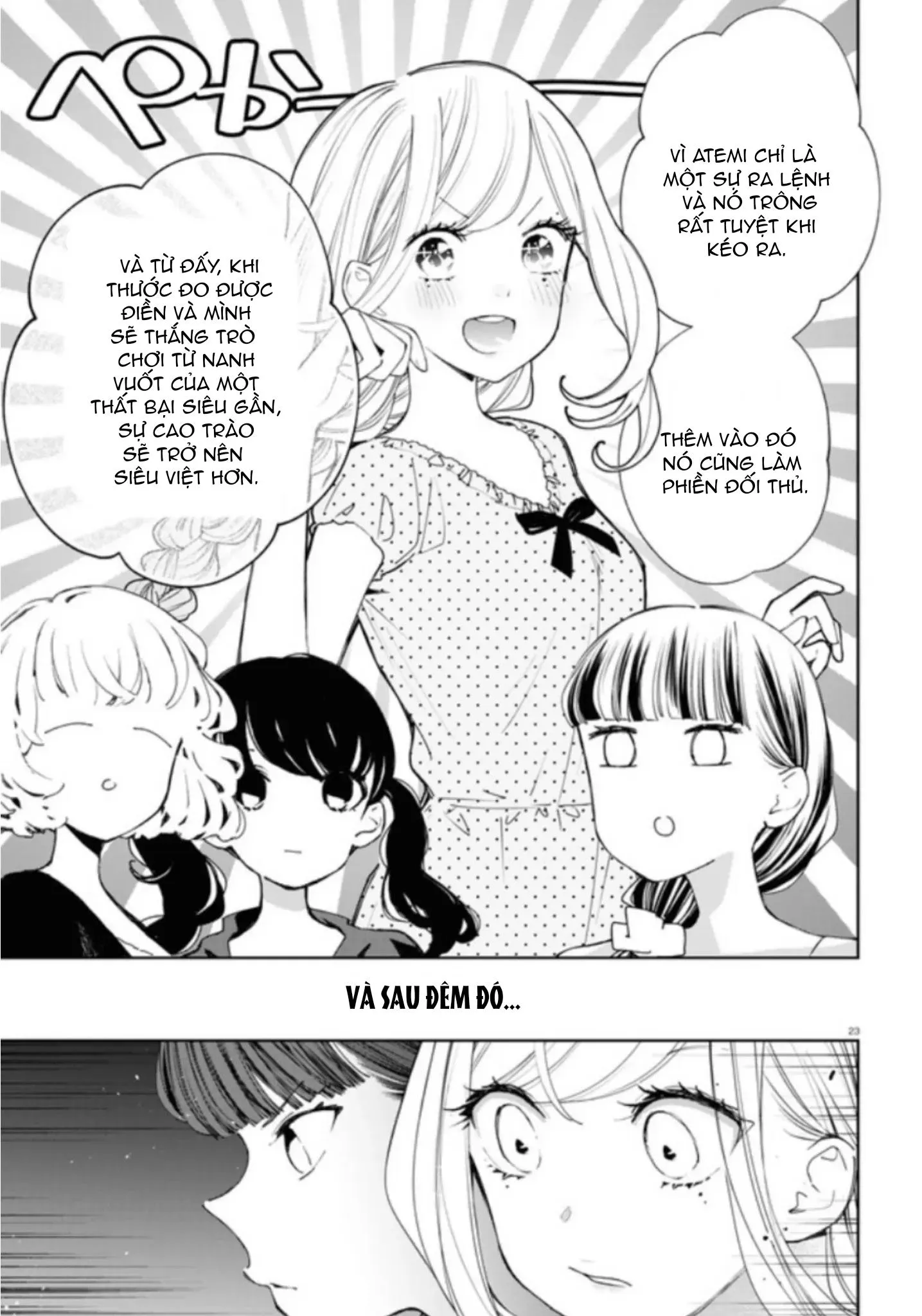 CON GÁI THÌ ĐỪNG CÓ CHƠI GAME ĐỐI KHÁNG! Chapter 11 Trang 23