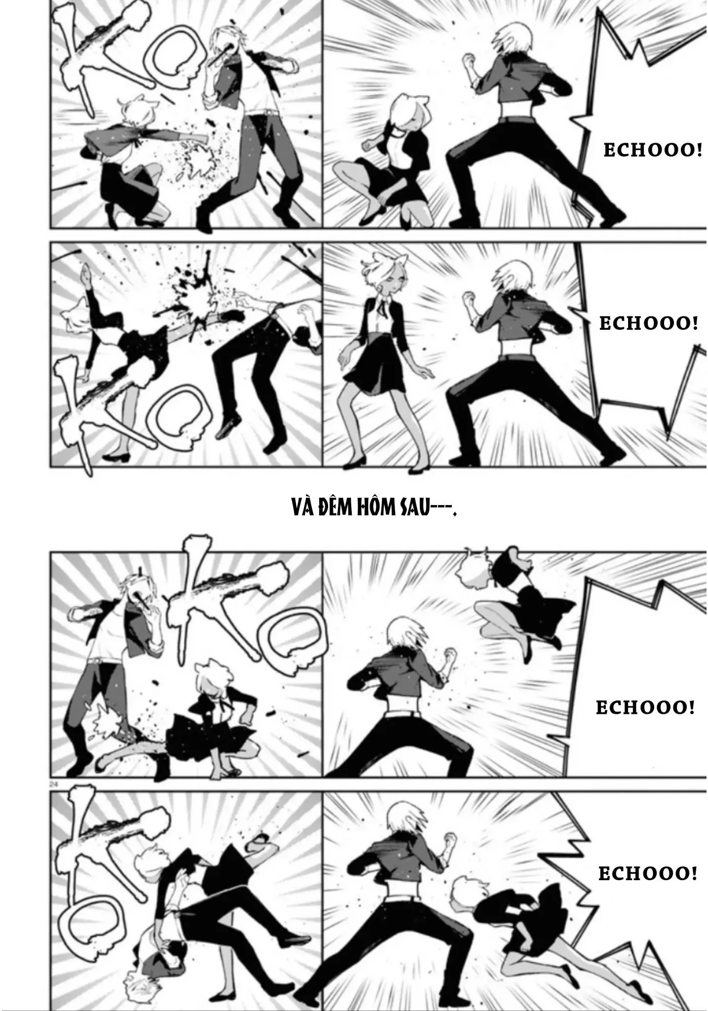 CON GÁI THÌ ĐỪNG CÓ CHƠI GAME ĐỐI KHÁNG! Chapter 11 Trang 24