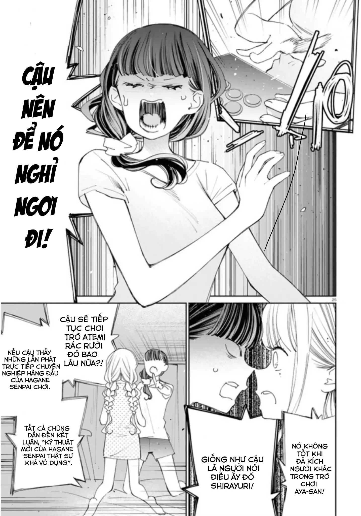 CON GÁI THÌ ĐỪNG CÓ CHƠI GAME ĐỐI KHÁNG! Chapter 11 Trang 25