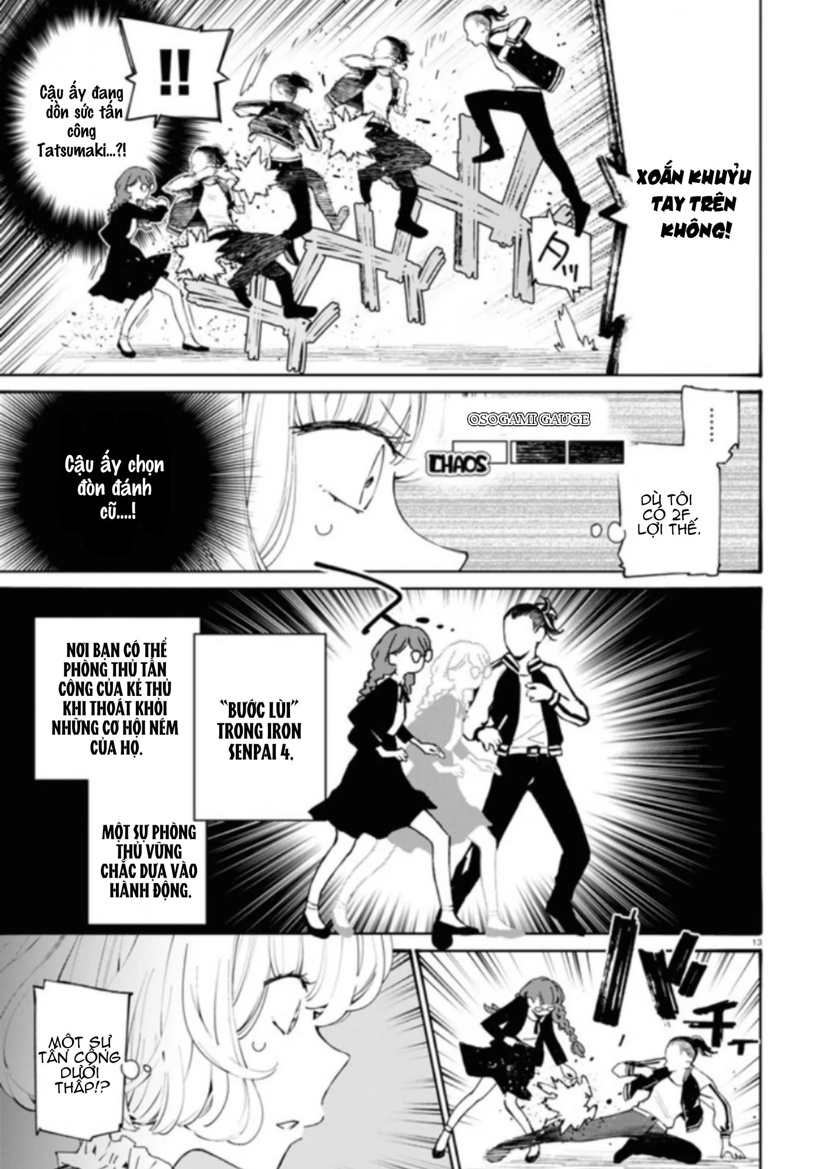 CON GÁI THÌ ĐỪNG CÓ CHƠI GAME ĐỐI KHÁNG! Chapter 12 Trang 14