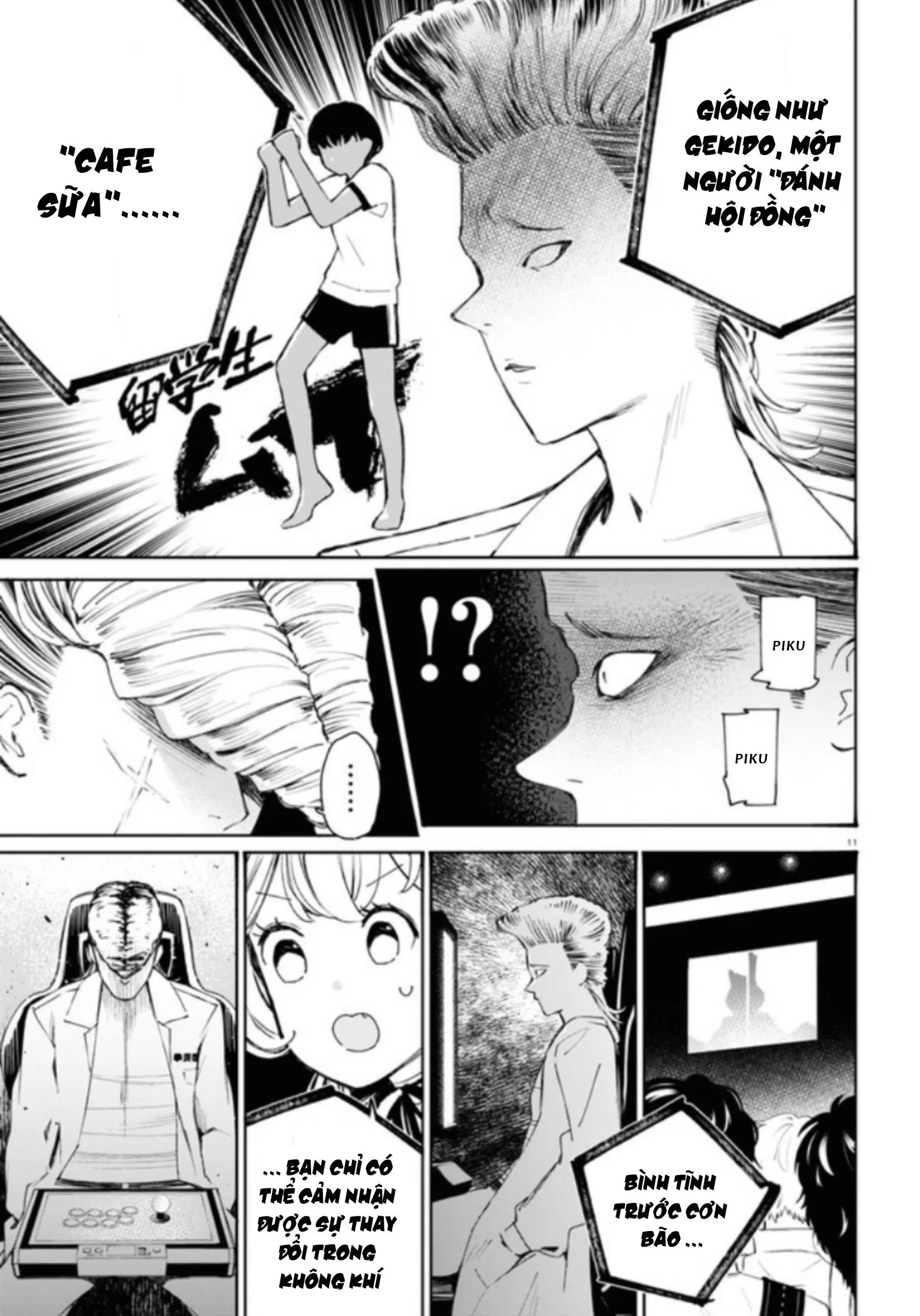 CON GÁI THÌ ĐỪNG CÓ CHƠI GAME ĐỐI KHÁNG! Chapter 13 Trang 12