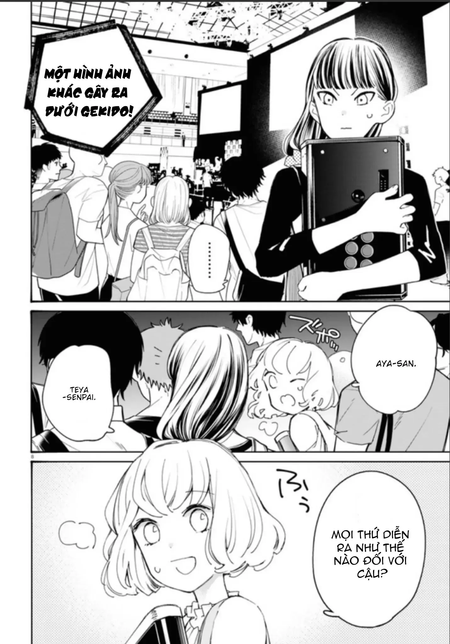 CON GÁI THÌ ĐỪNG CÓ CHƠI GAME ĐỐI KHÁNG! Chapter 14 Trang 9