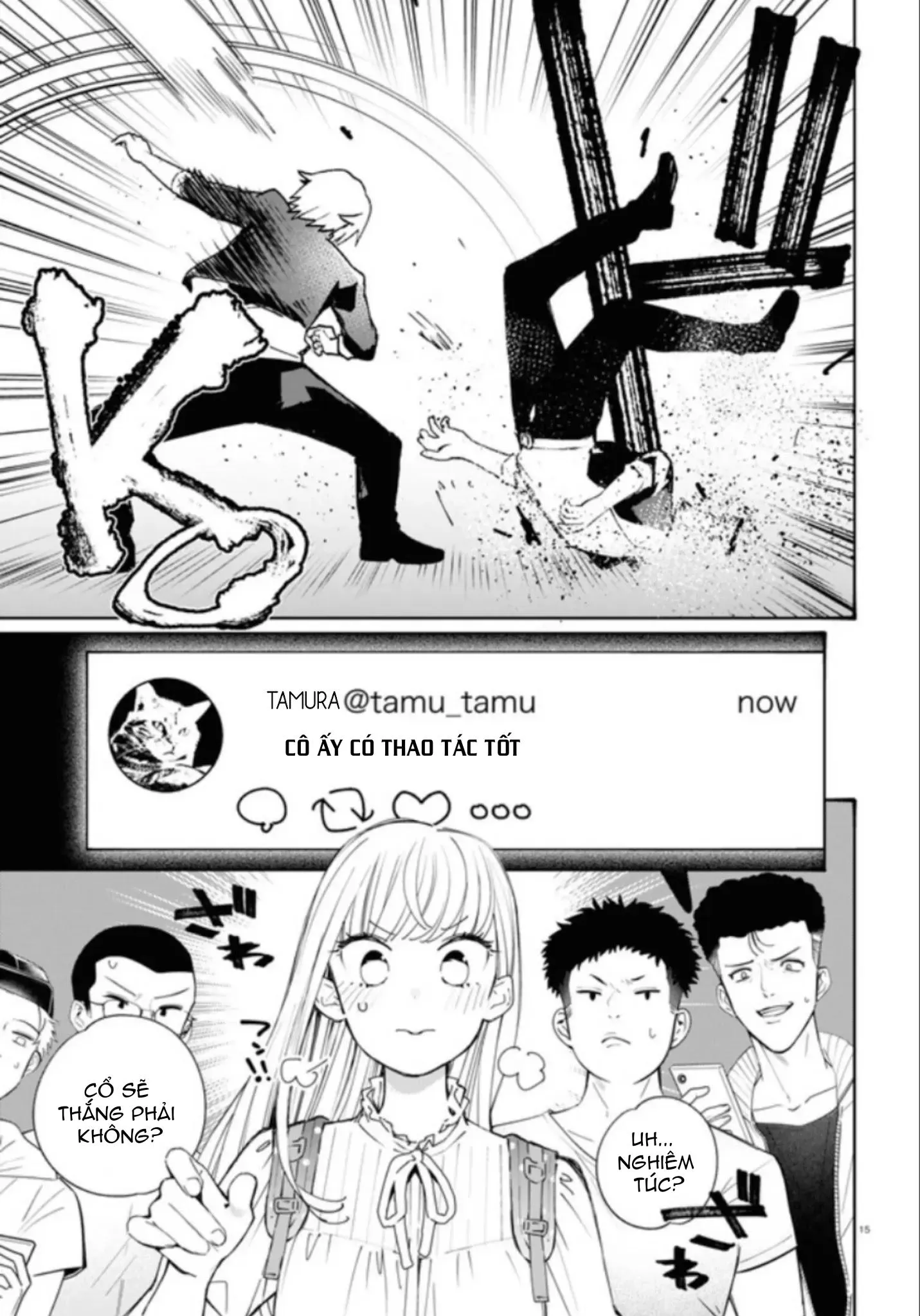 CON GÁI THÌ ĐỪNG CÓ CHƠI GAME ĐỐI KHÁNG! Chapter 14 Trang 16