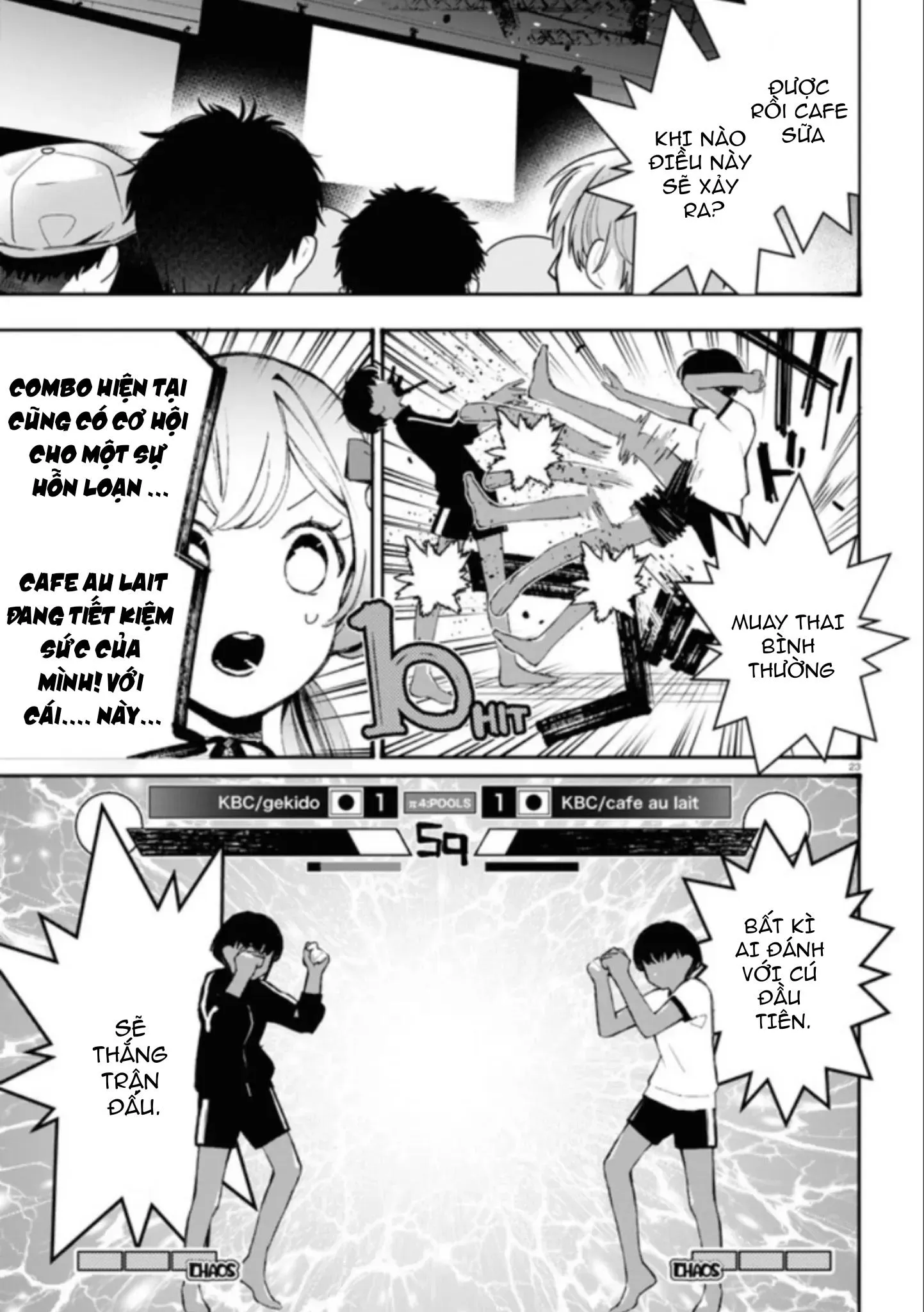 CON GÁI THÌ ĐỪNG CÓ CHƠI GAME ĐỐI KHÁNG! Chapter 14 Trang 24