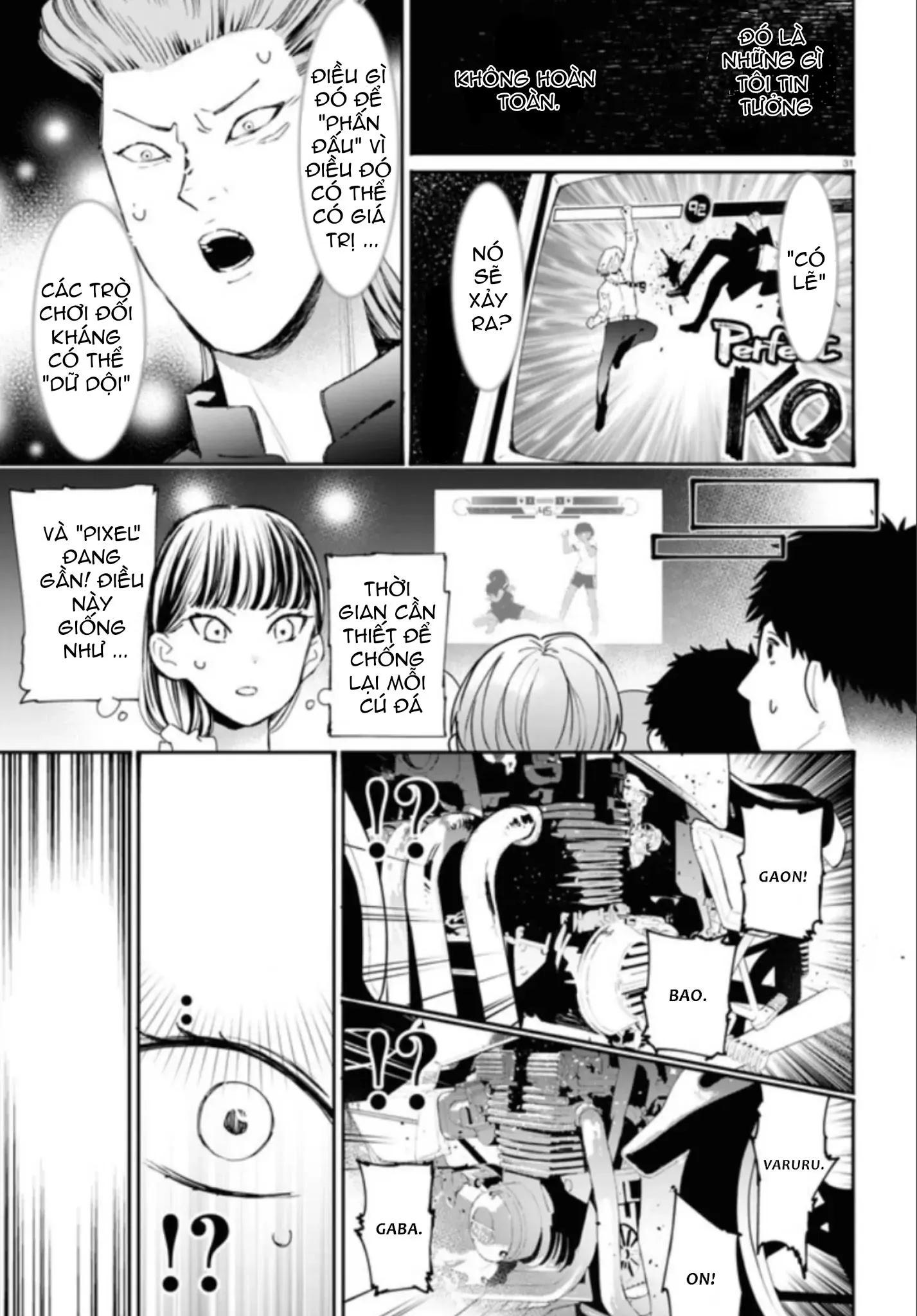 CON GÁI THÌ ĐỪNG CÓ CHƠI GAME ĐỐI KHÁNG! Chapter 14 Trang 30