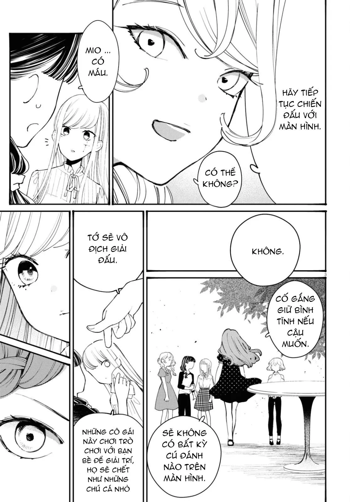 CON GÁI THÌ ĐỪNG CÓ CHƠI GAME ĐỐI KHÁNG! Chapter 16 Trang 3