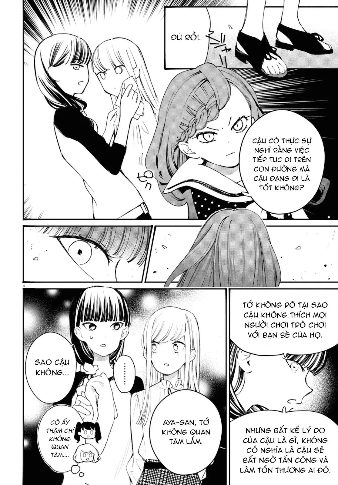 CON GÁI THÌ ĐỪNG CÓ CHƠI GAME ĐỐI KHÁNG! Chapter 16 Trang 4