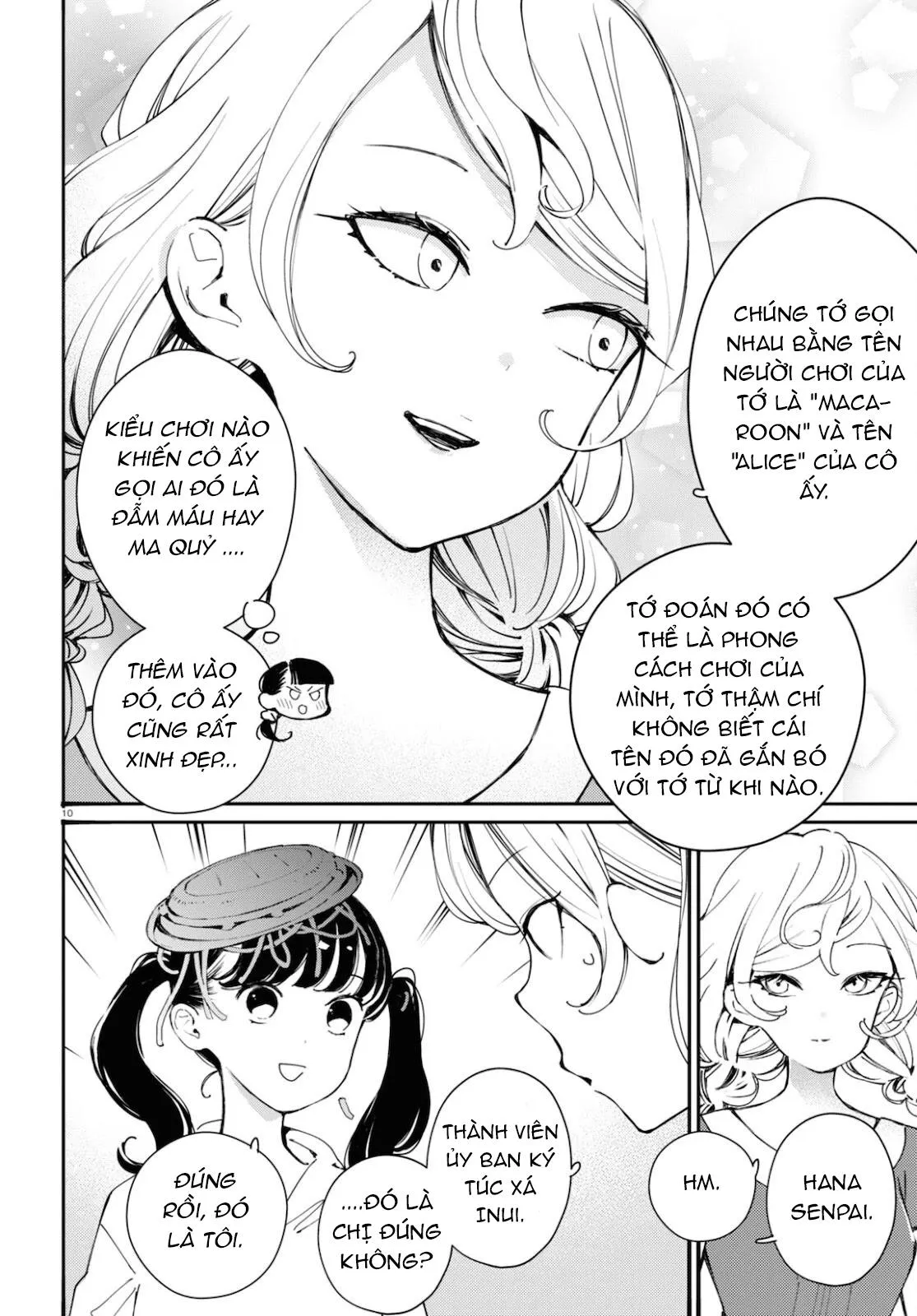 CON GÁI THÌ ĐỪNG CÓ CHƠI GAME ĐỐI KHÁNG! Chapter 16 Trang 9