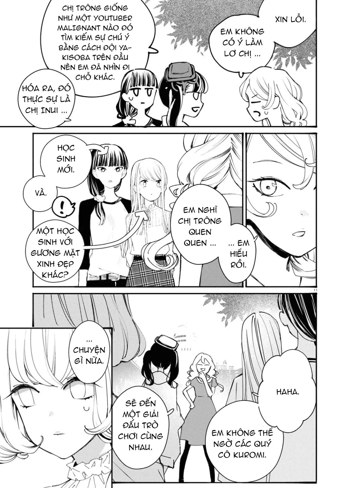 CON GÁI THÌ ĐỪNG CÓ CHƠI GAME ĐỐI KHÁNG! Chapter 16 Trang 10