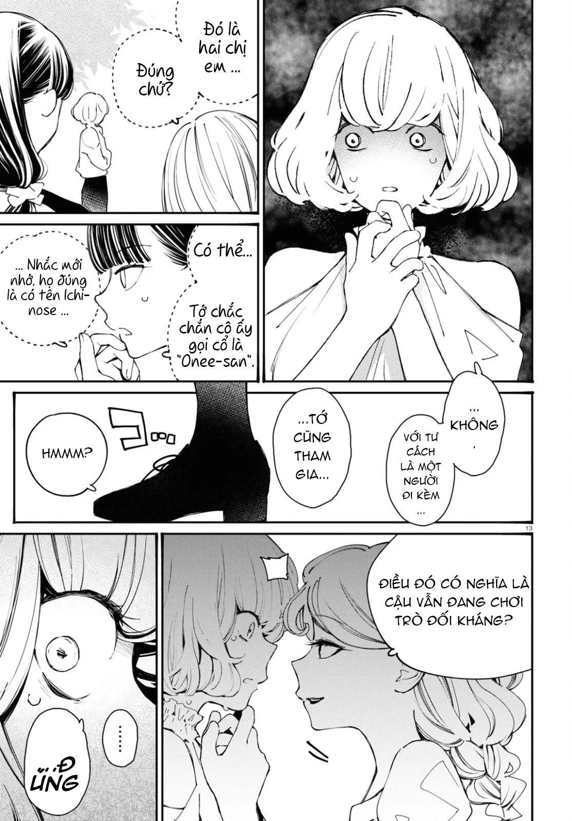 CON GÁI THÌ ĐỪNG CÓ CHƠI GAME ĐỐI KHÁNG! Chapter 16 Trang 12