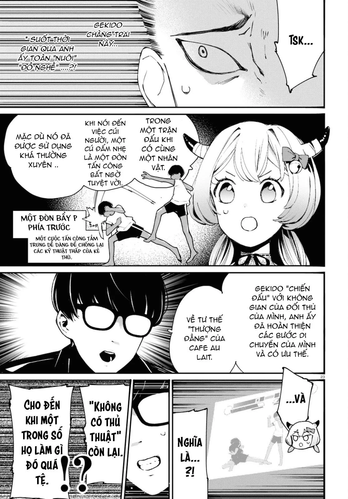 CON GÁI THÌ ĐỪNG CÓ CHƠI GAME ĐỐI KHÁNG! Chapter 16 Trang 22