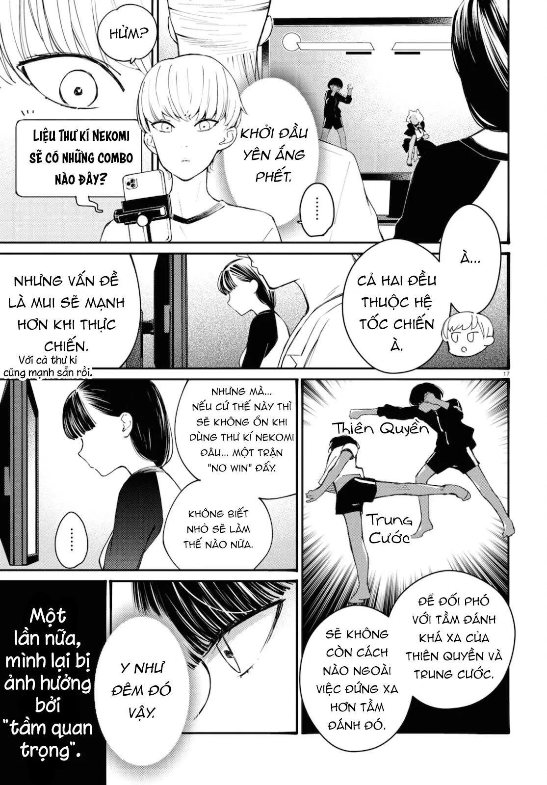 CON GÁI THÌ ĐỪNG CÓ CHƠI GAME ĐỐI KHÁNG! Chapter 17 Trang 15