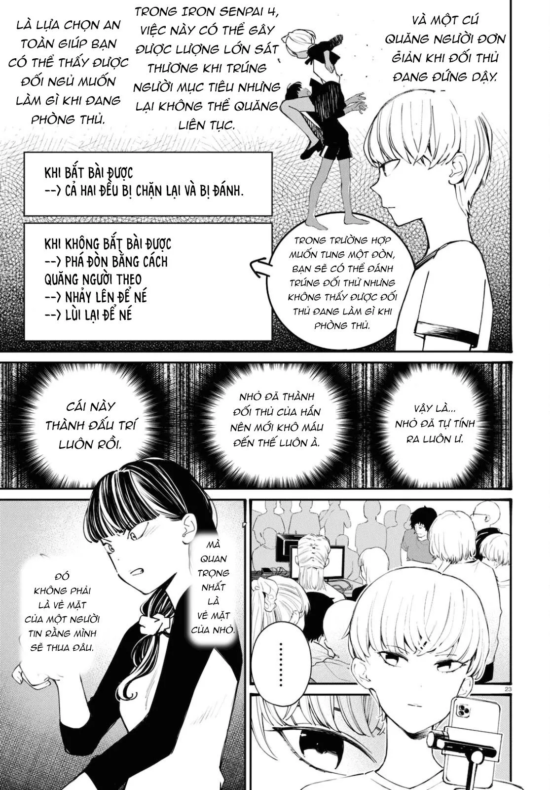 CON GÁI THÌ ĐỪNG CÓ CHƠI GAME ĐỐI KHÁNG! Chapter 17 Trang 21