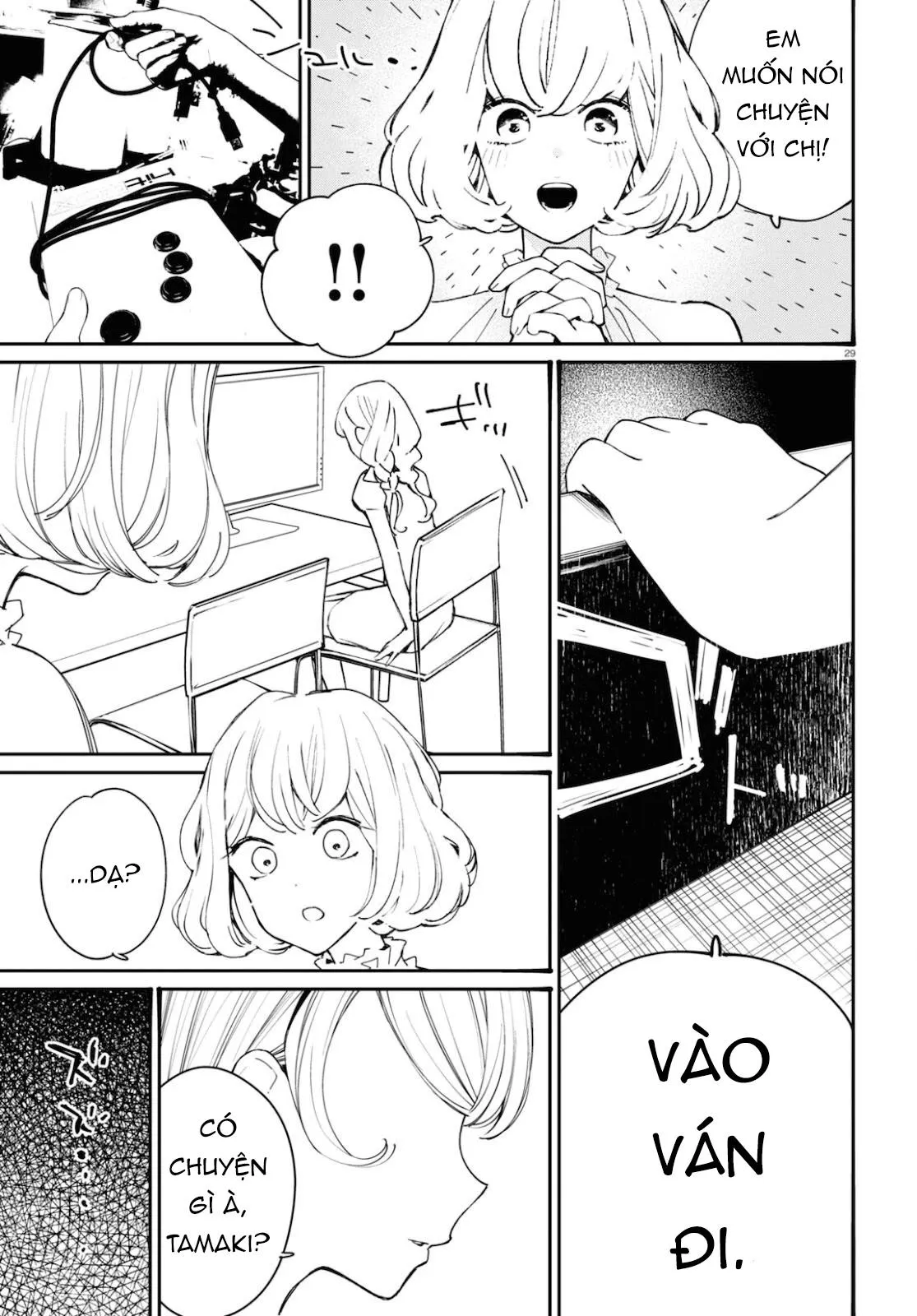 CON GÁI THÌ ĐỪNG CÓ CHƠI GAME ĐỐI KHÁNG! Chapter 17 Trang 26